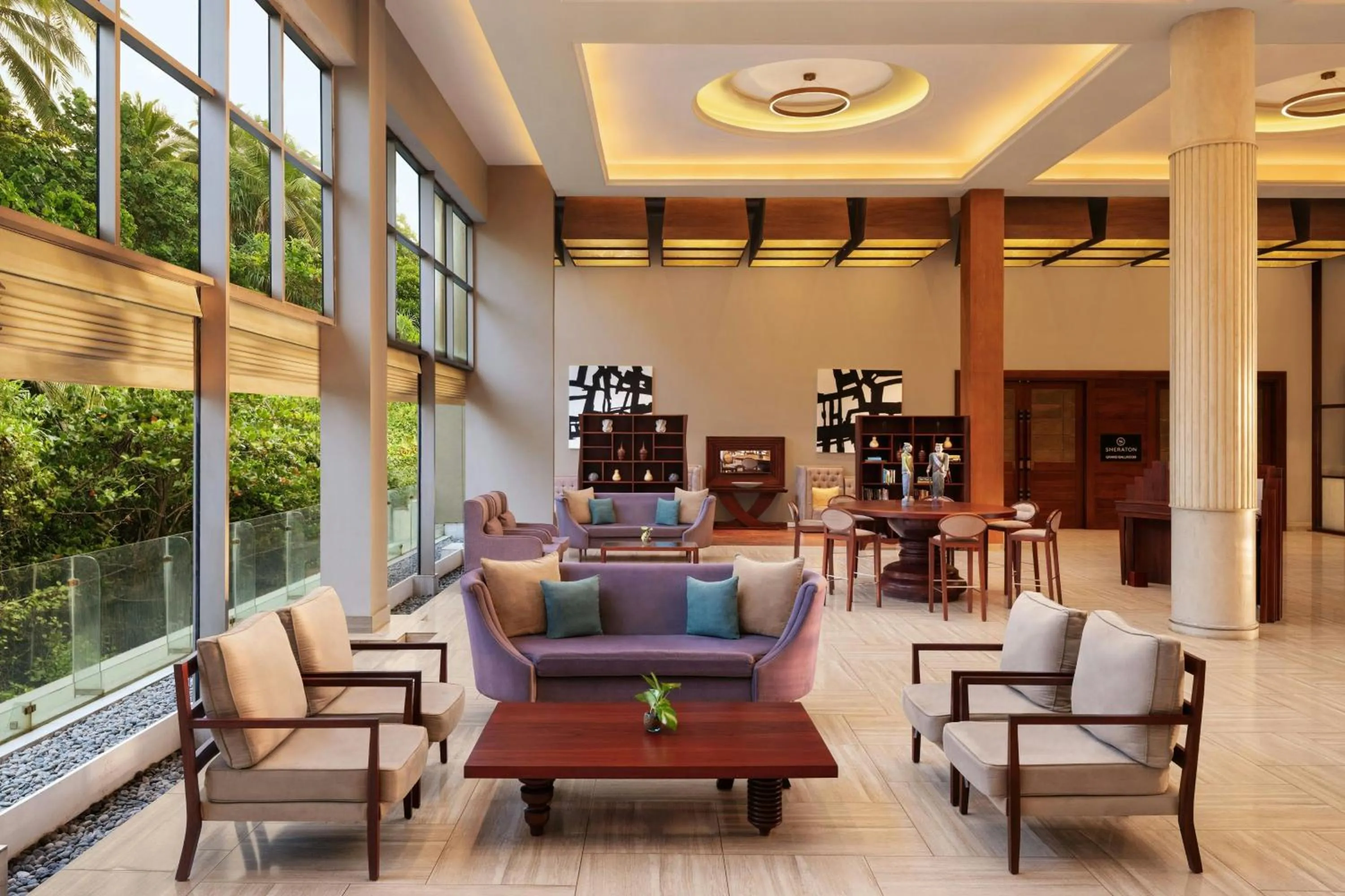 Lobby or reception in Sheraton Kosgoda Turtle Beach Resort