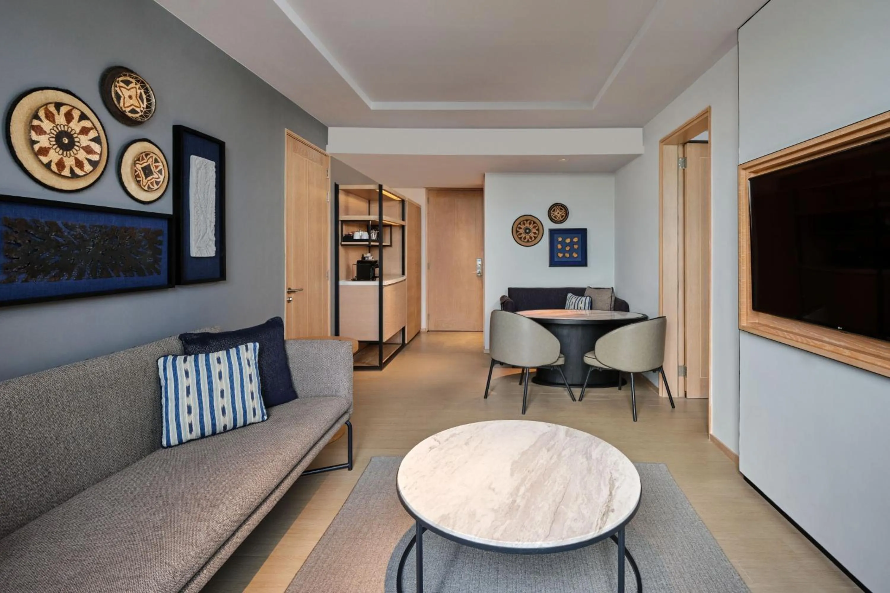 Living room in Four Points by Sheraton Phuket Patong Beach Resort