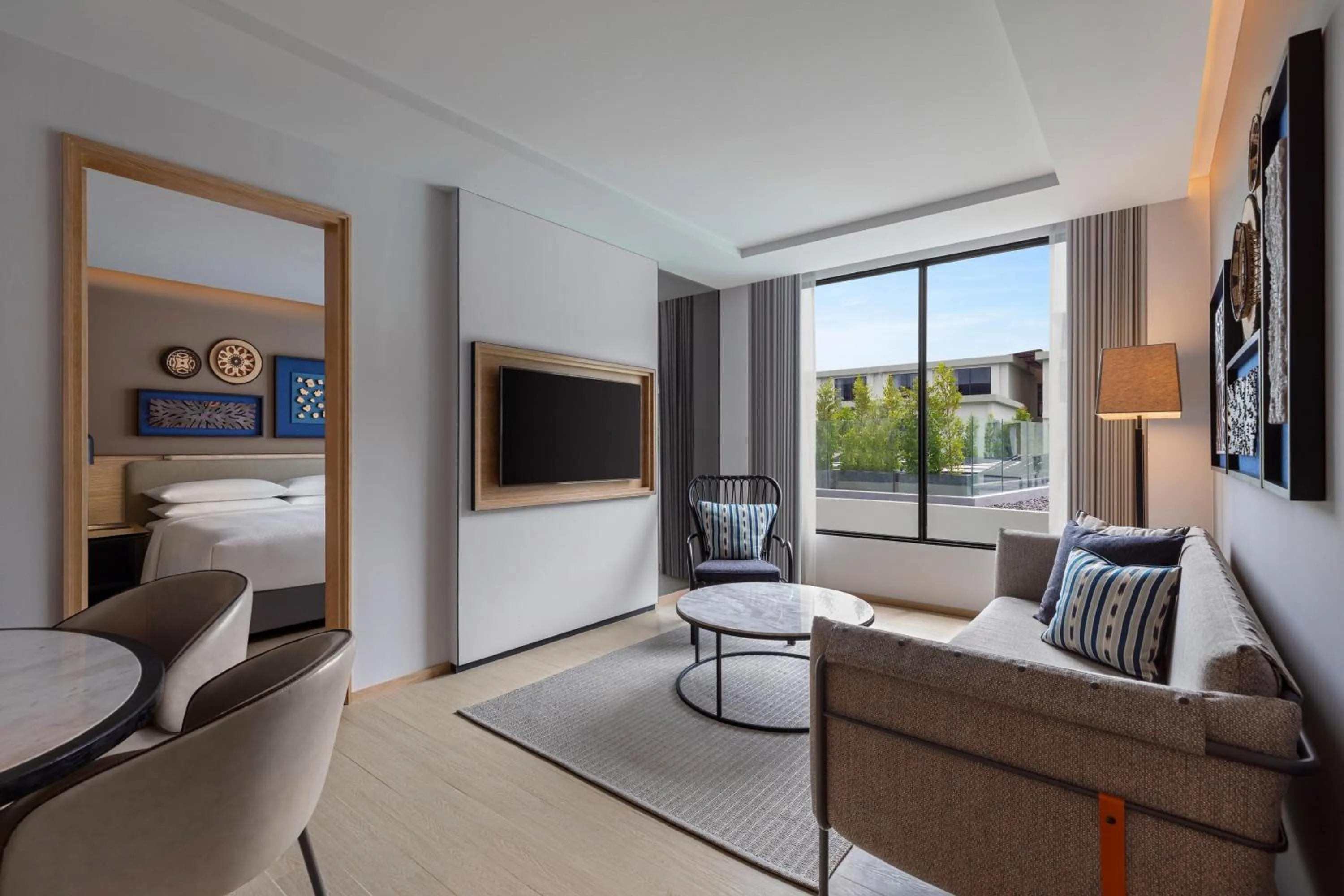 Living room, Bed in Four Points by Sheraton Phuket Patong Beach Resort