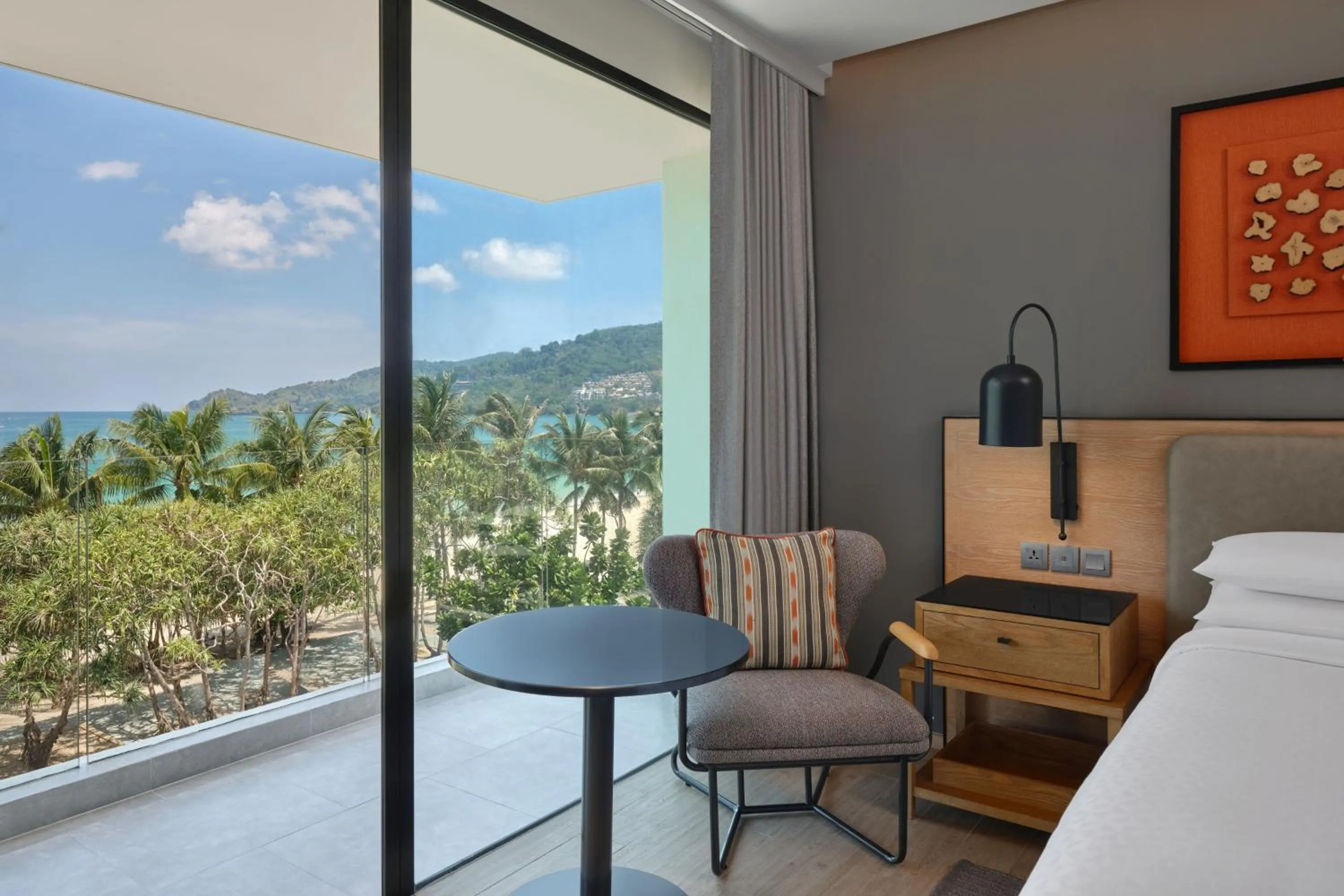 Beach, Bed in Four Points by Sheraton Phuket Patong Beach Resort