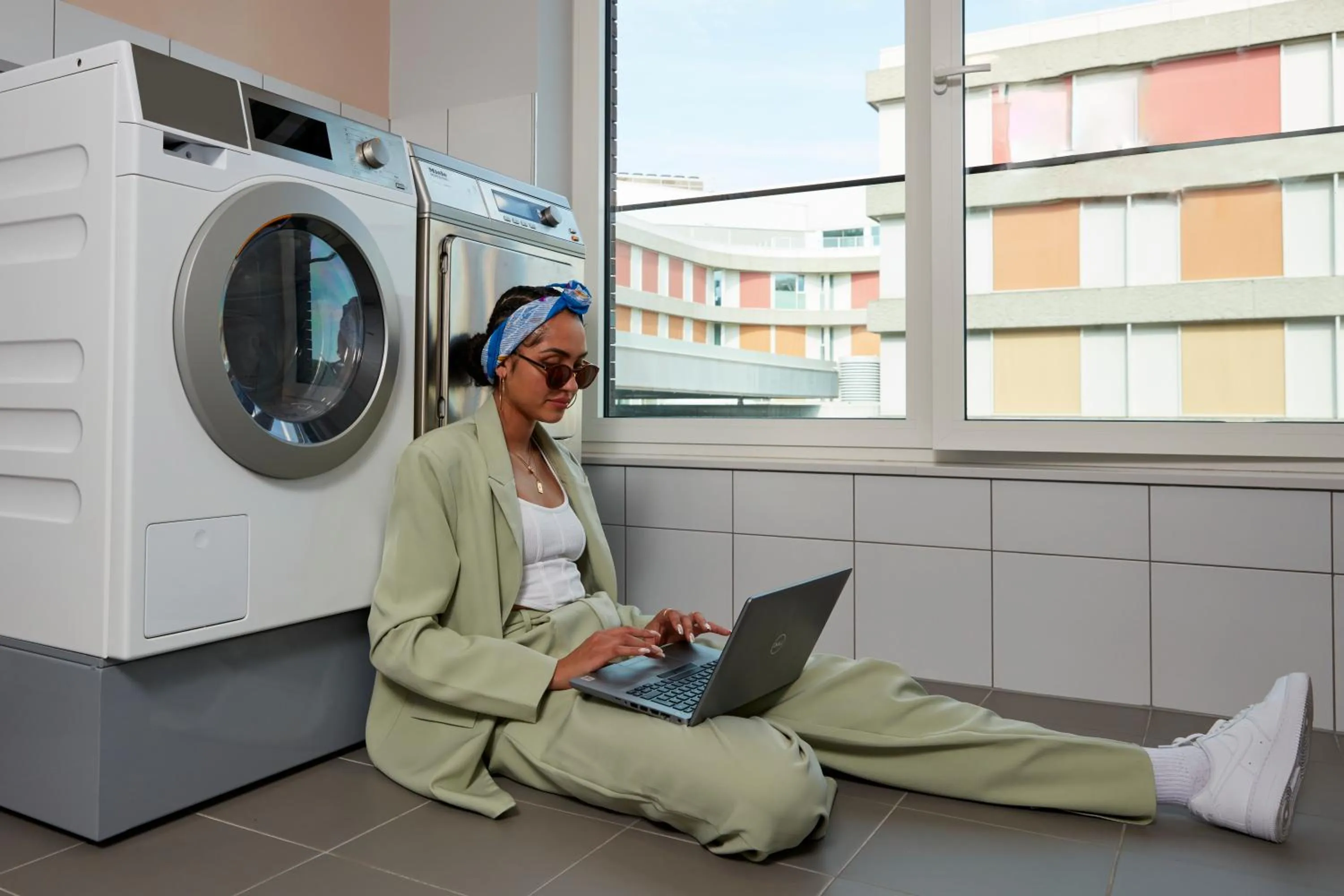 laundry in Adagio access Brussels Delta