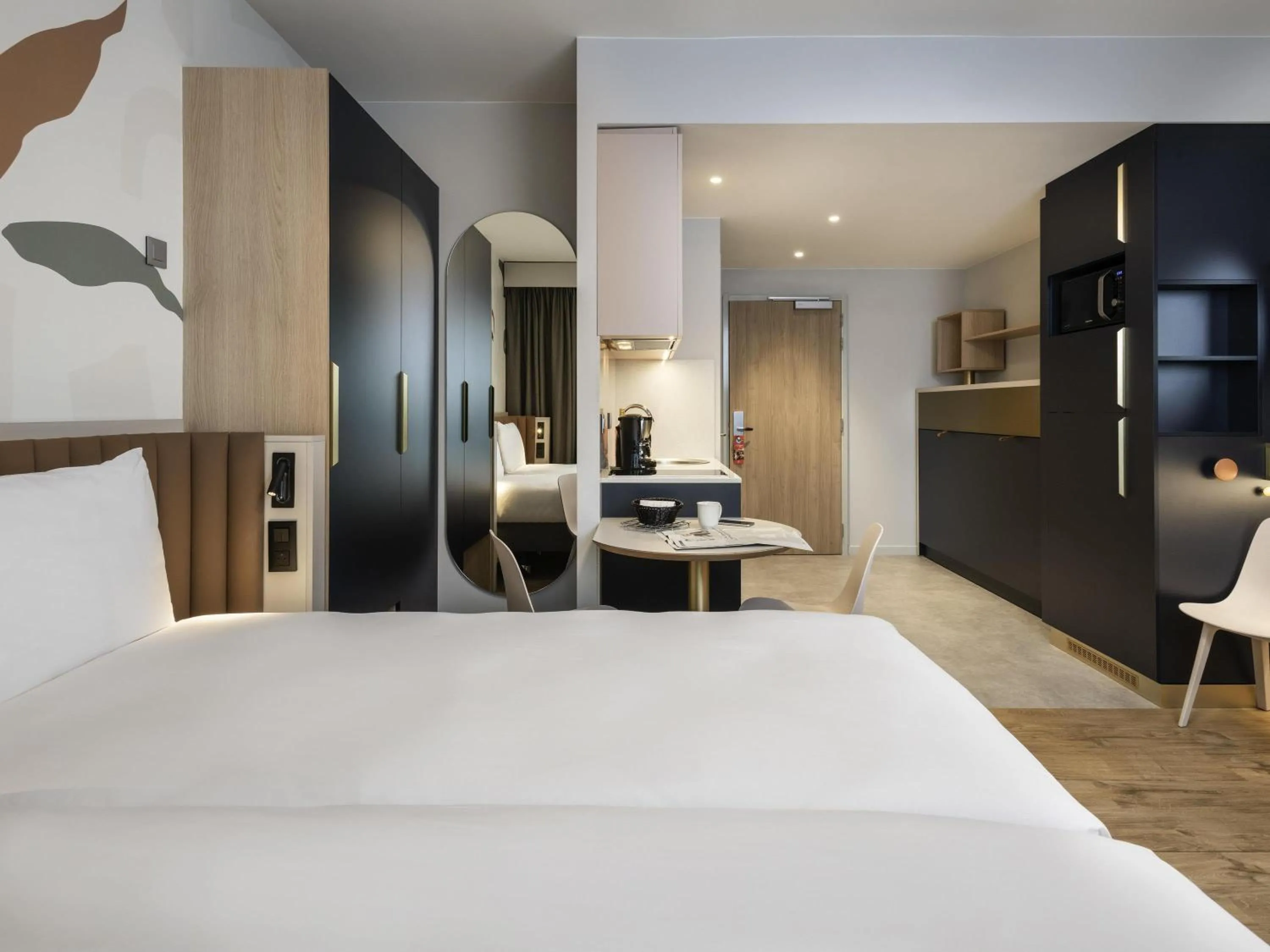 Bedroom, Bed in Adagio access Brussels Delta