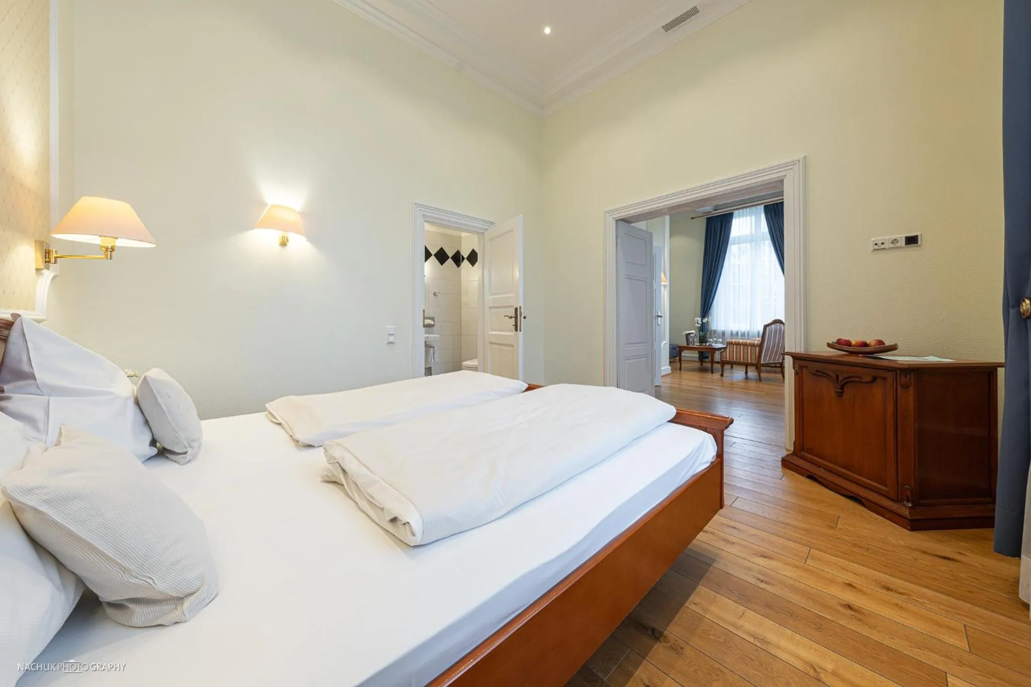 Bed in Schlosshotel Westerholt