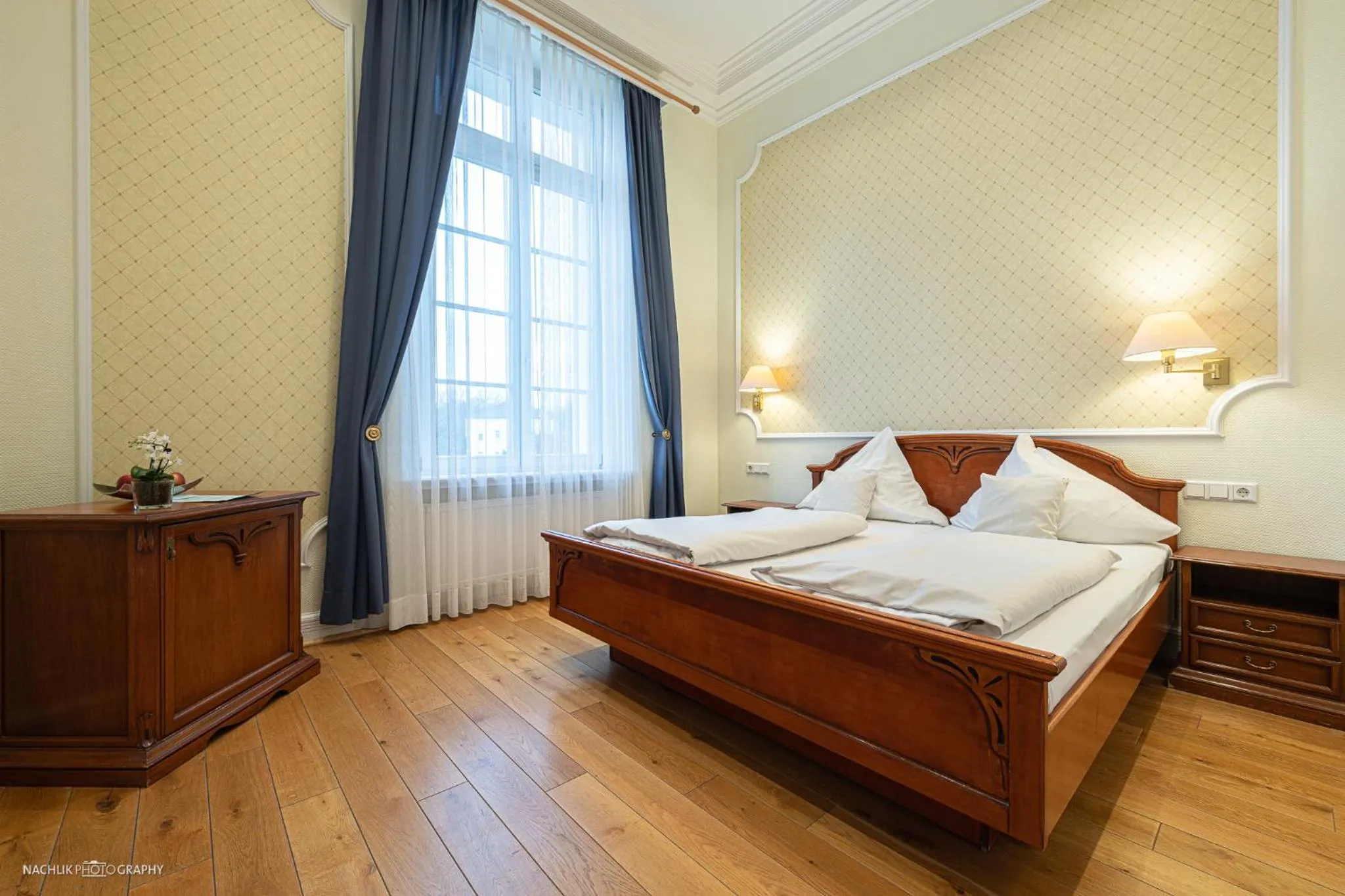 Bed in Schlosshotel Westerholt