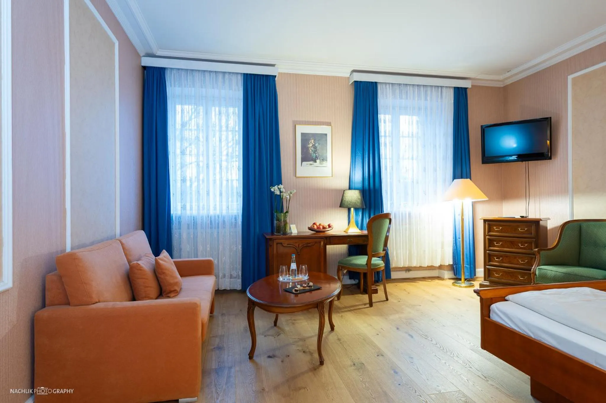 Bed in Schlosshotel Westerholt