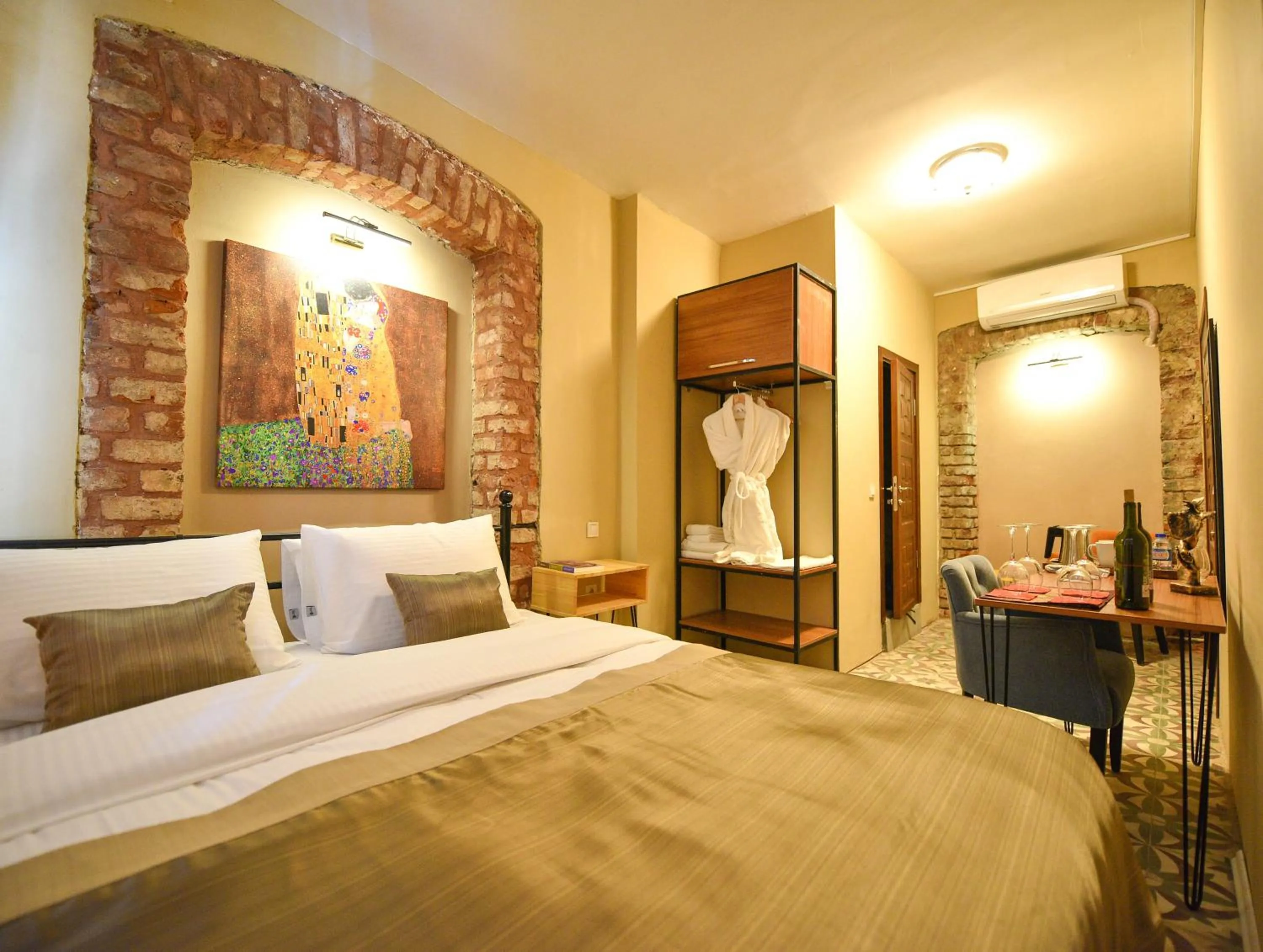 Bed in Maravilloso Hotel Pera