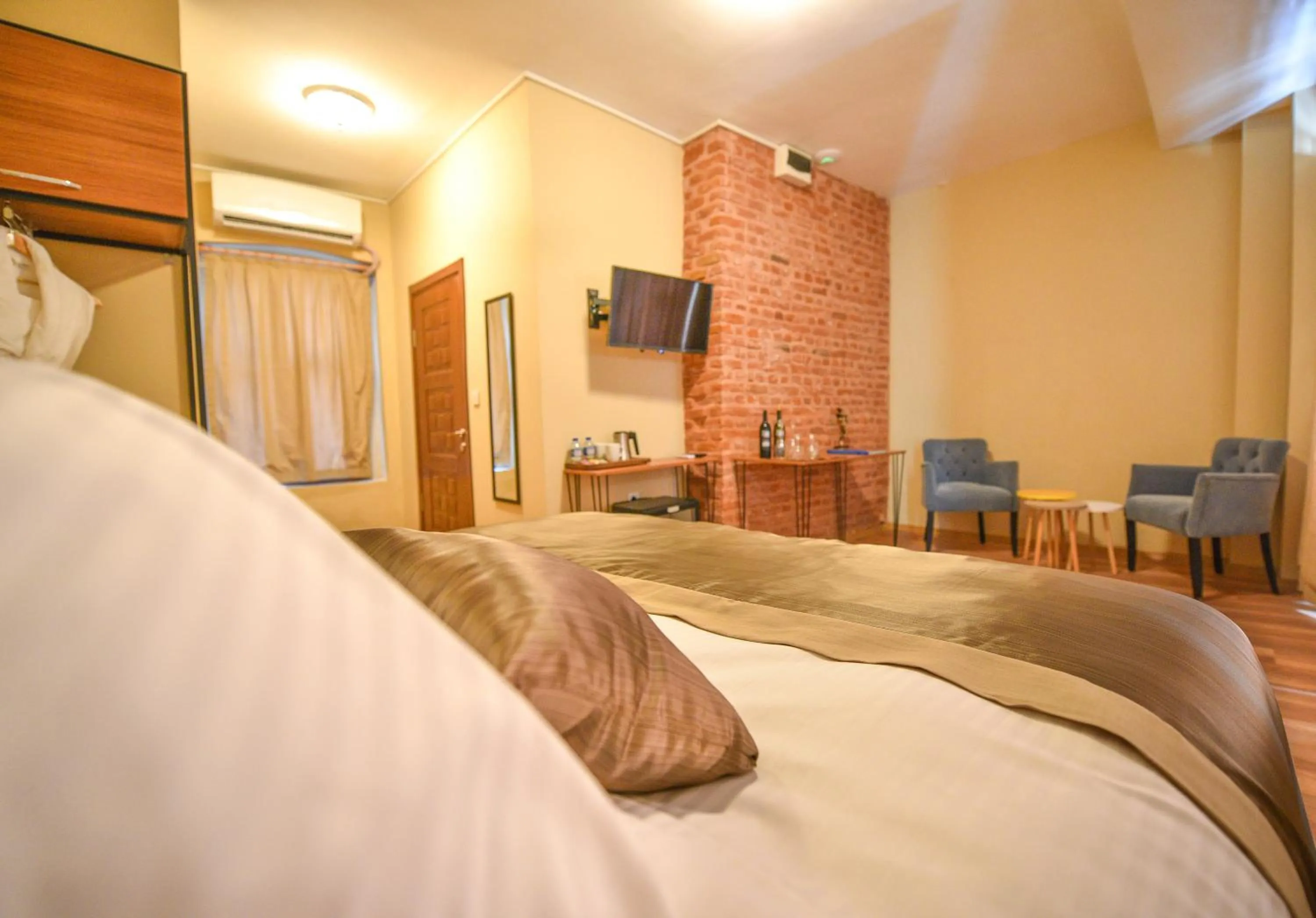 Bed in Maravilloso Hotel Pera