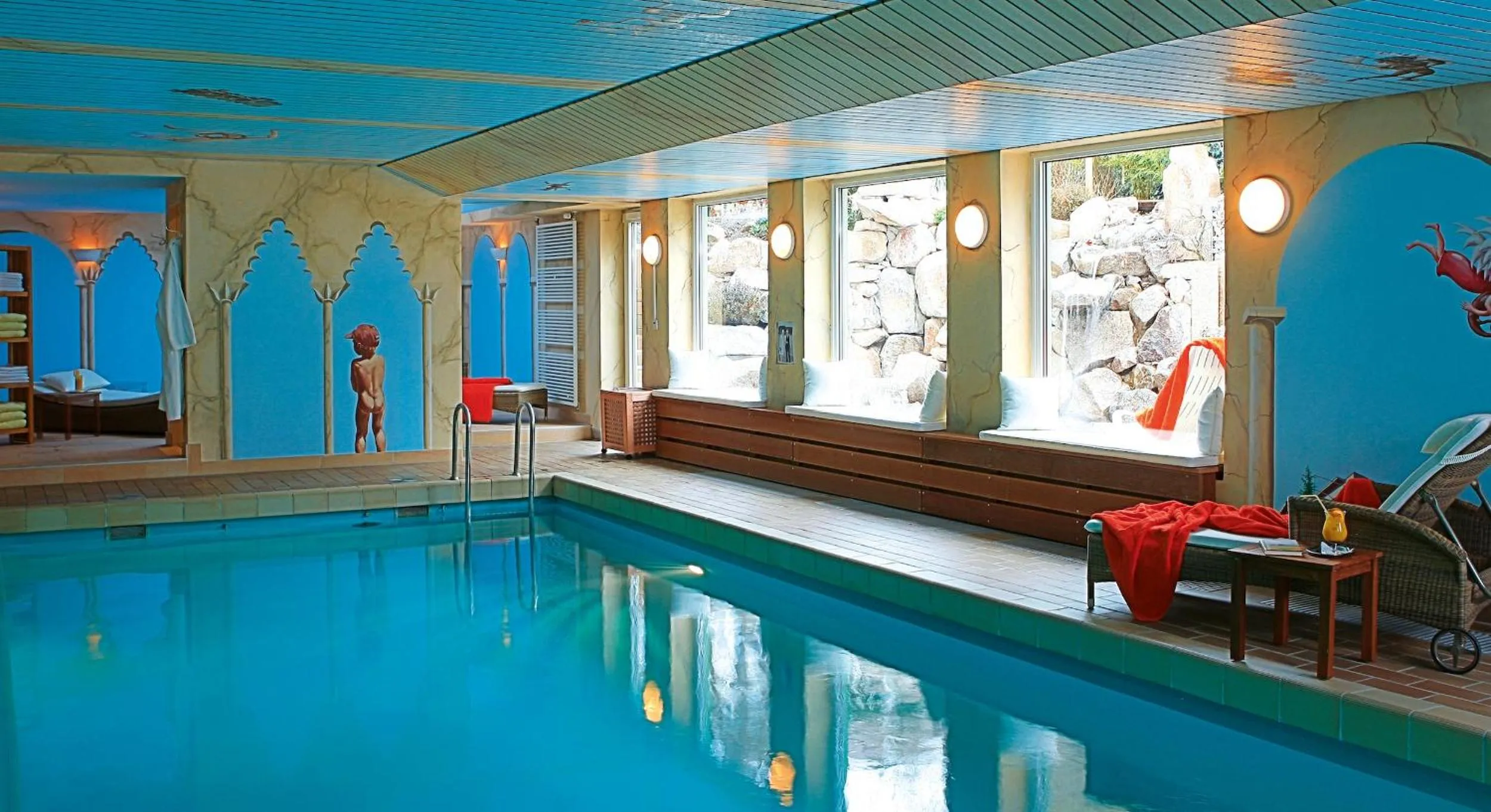 Spa and wellness centre/facilities in Hotel Azenberg