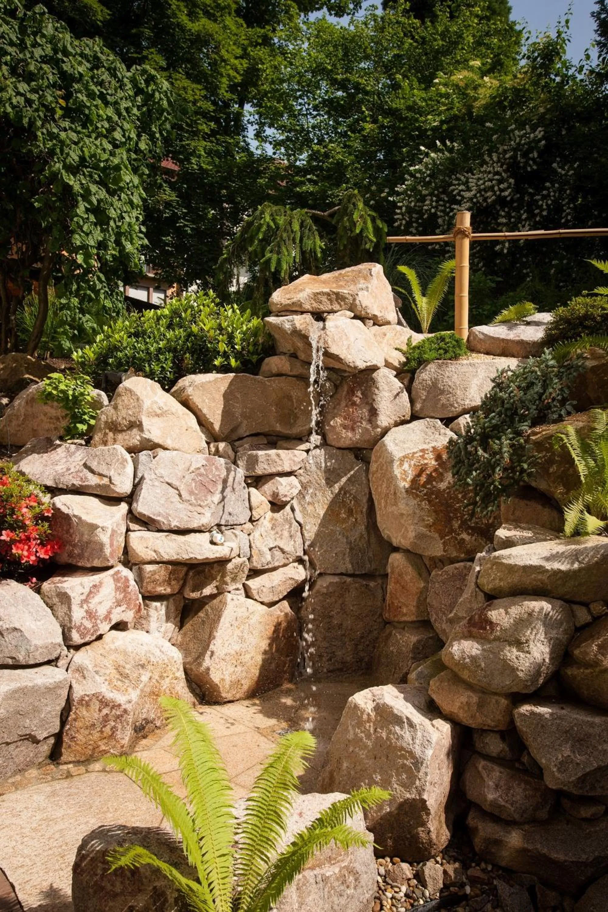 Garden in Hotel Azenberg