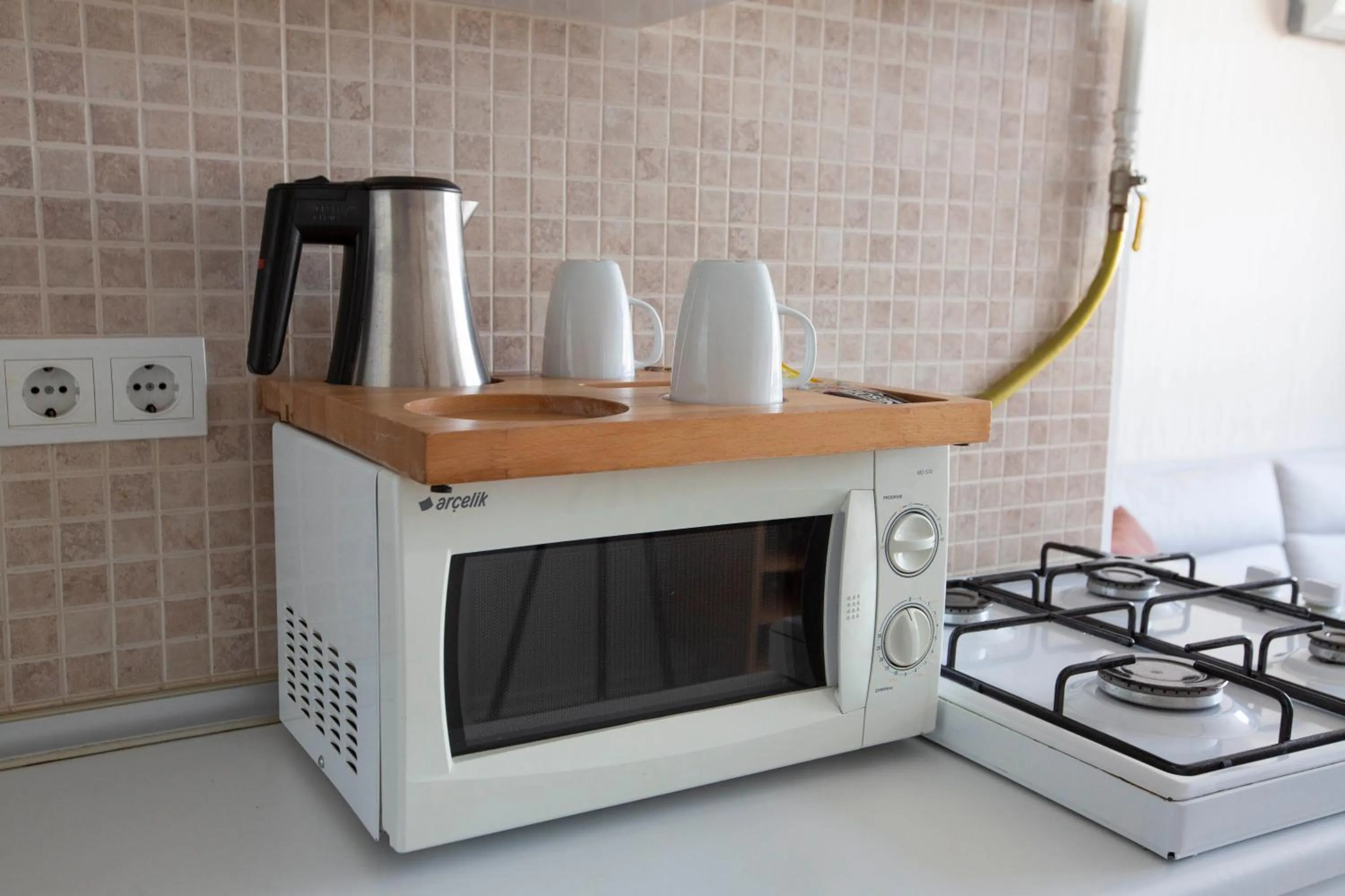 Kitchen or kitchenette in Maravilloso Hotel Galata