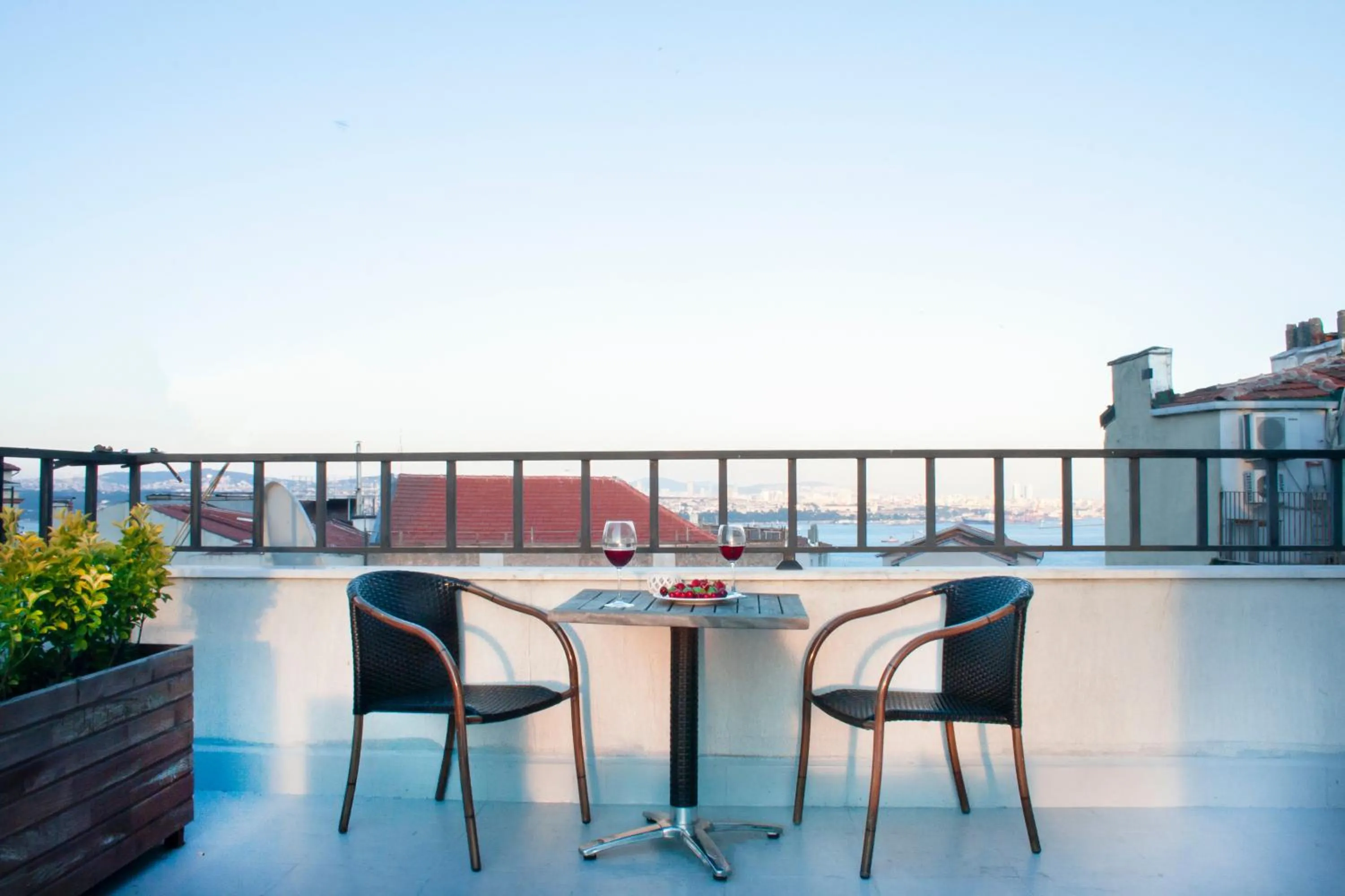 Balcony/Terrace in Maravilloso Hotel Galata