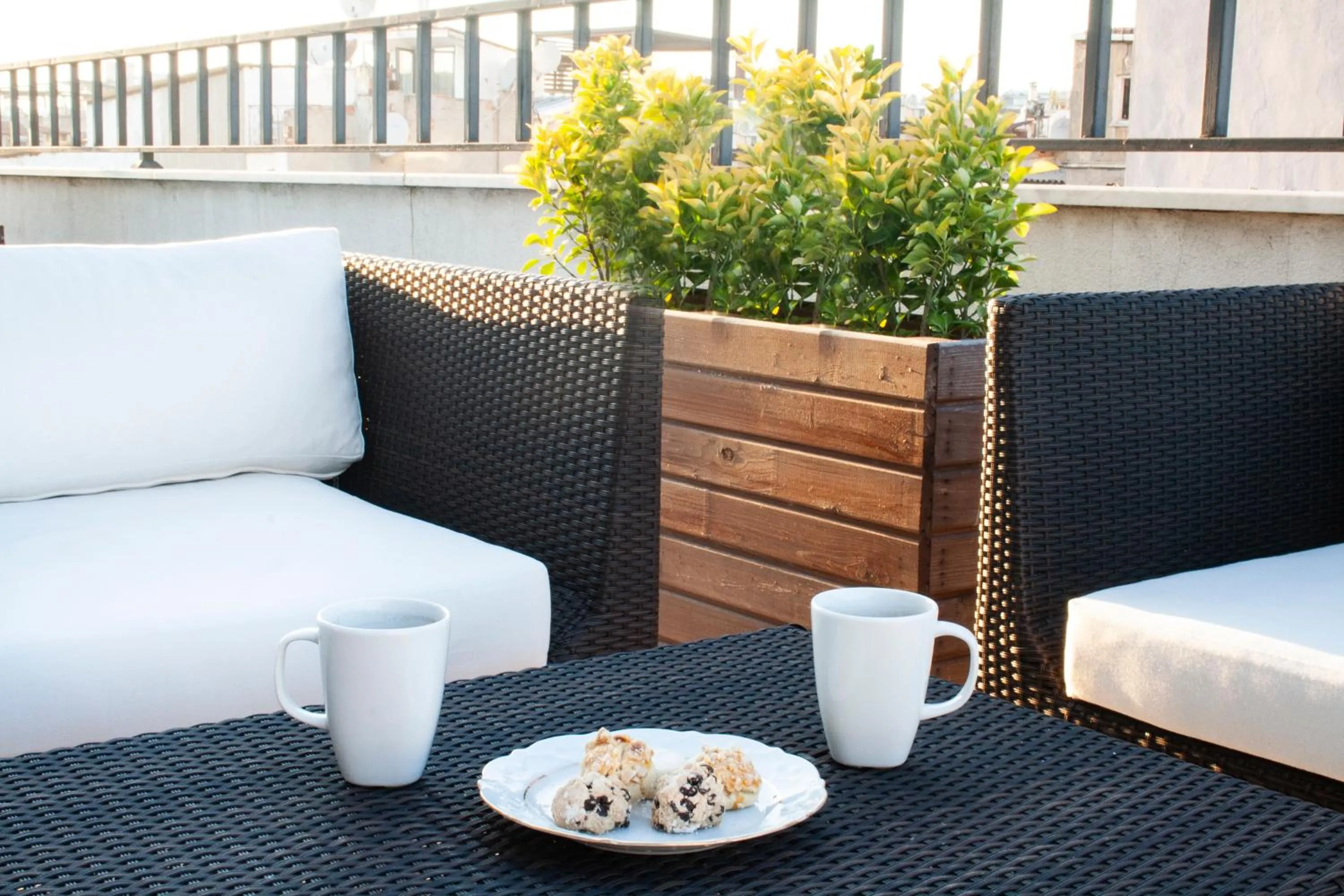 Balcony/Terrace in Maravilloso Hotel Galata