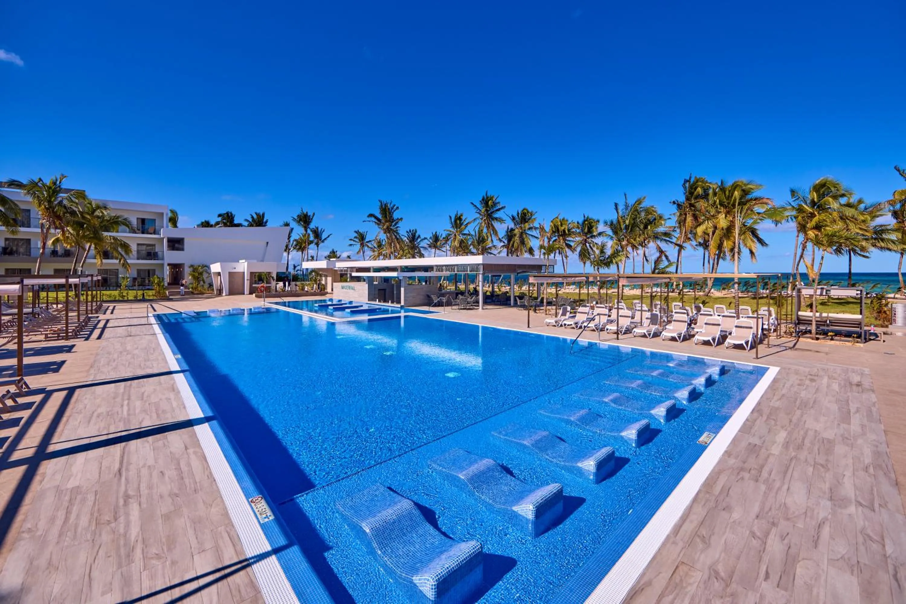 Pool view in Riu Palace Mauritius - All Inclusive - Adults Only
