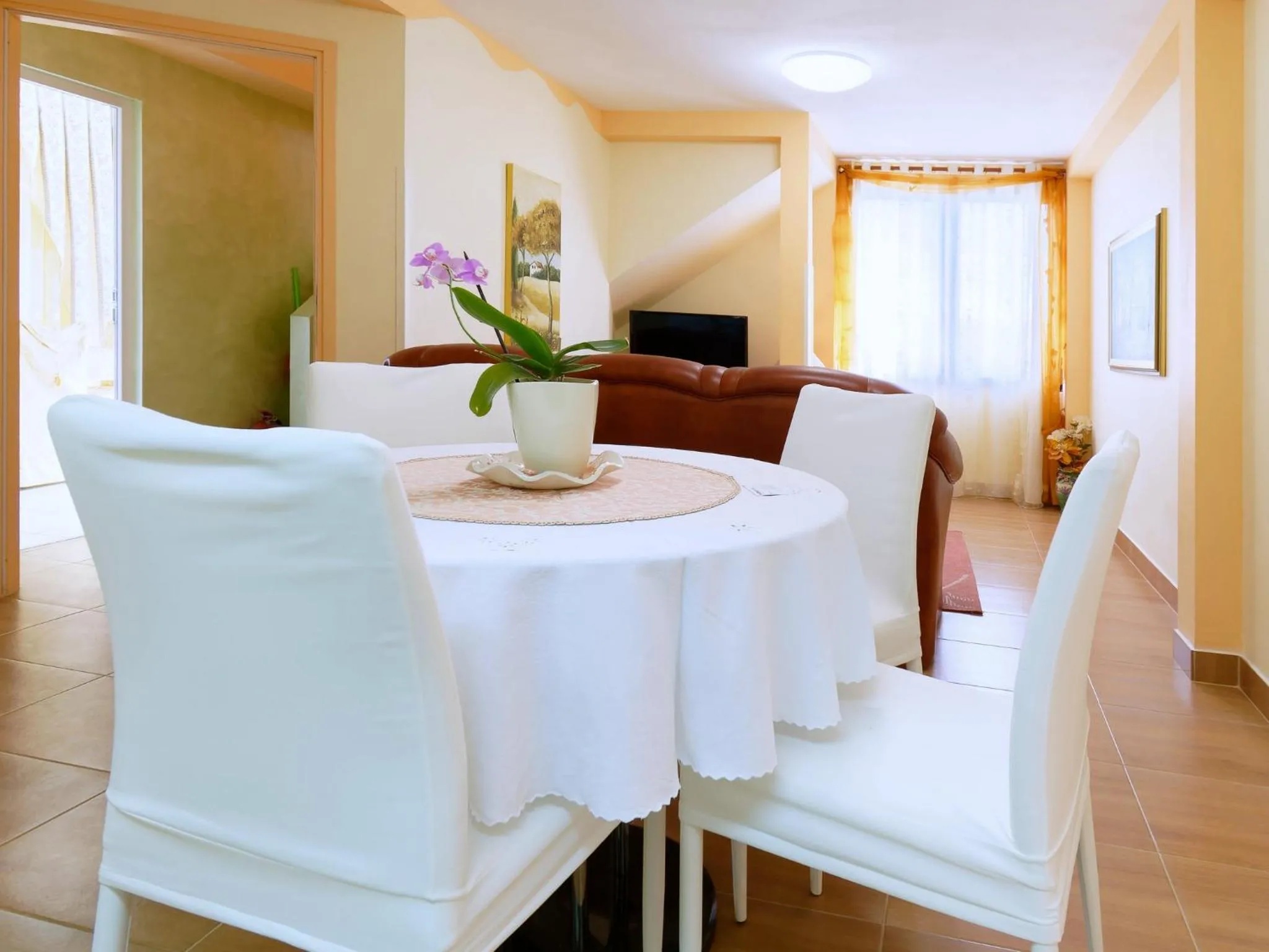 Seating area in Holiday Home Nevena by Rent Istria