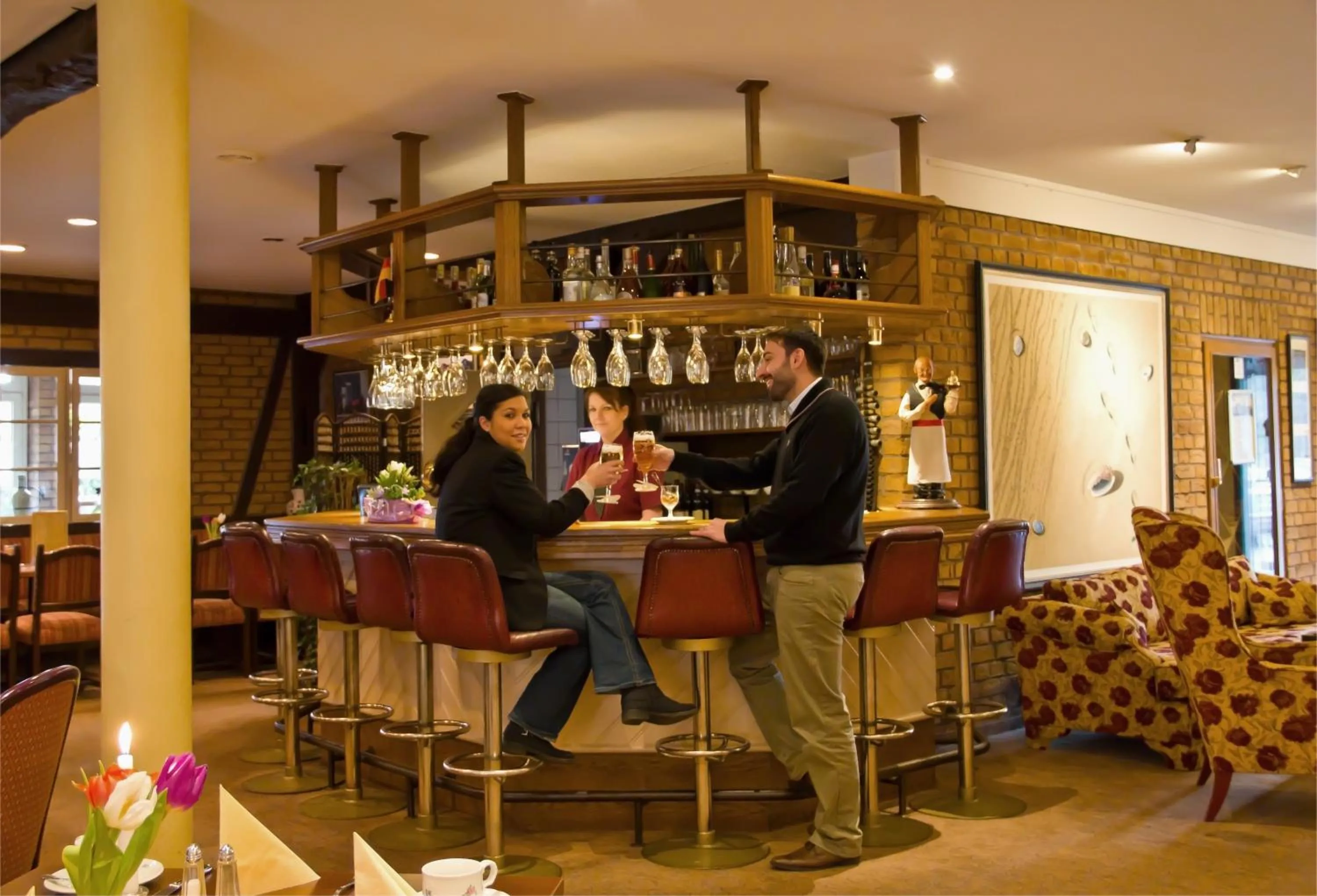 Lounge or bar in Hotel Kreuzer