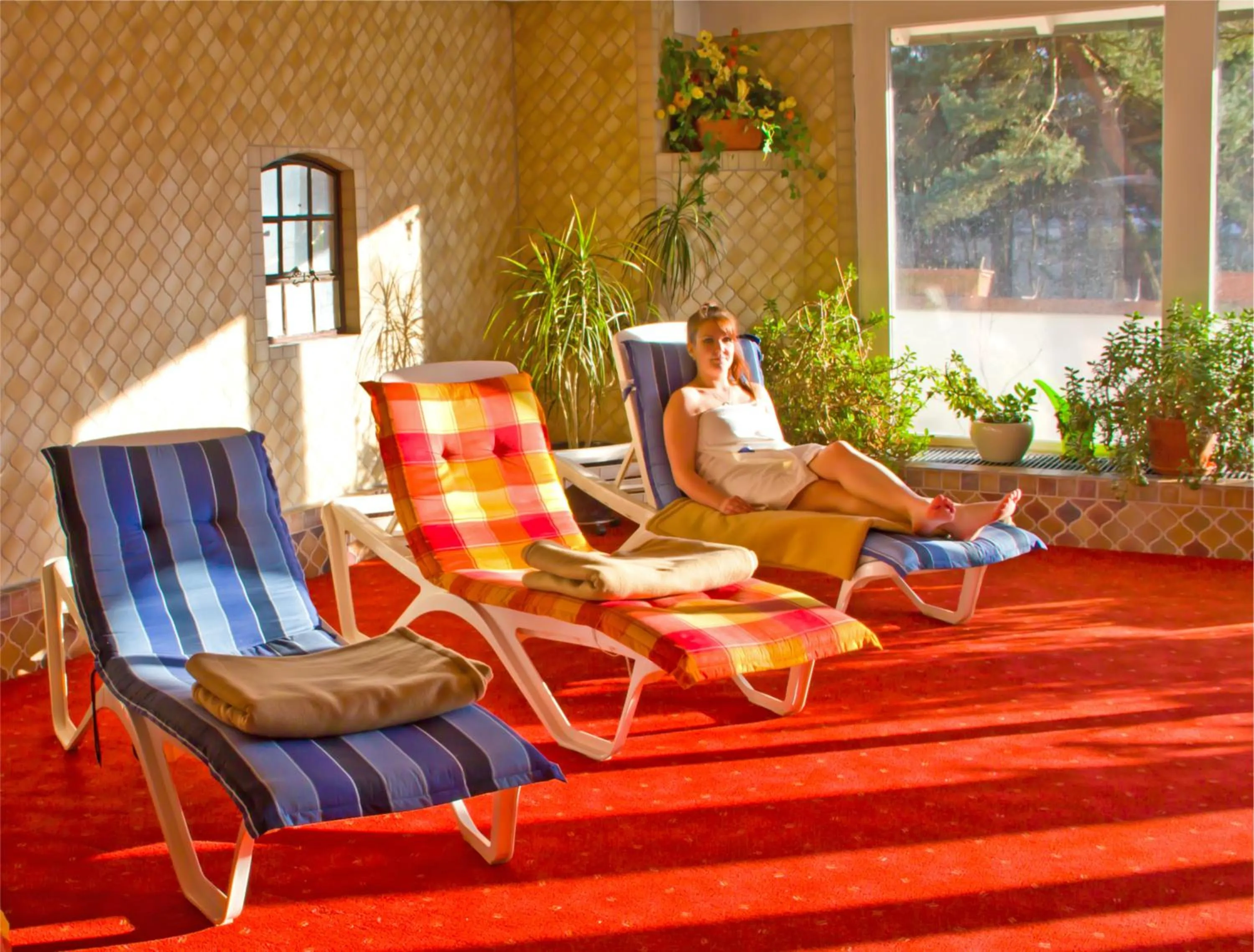 Sauna in Hotel Kreuzer