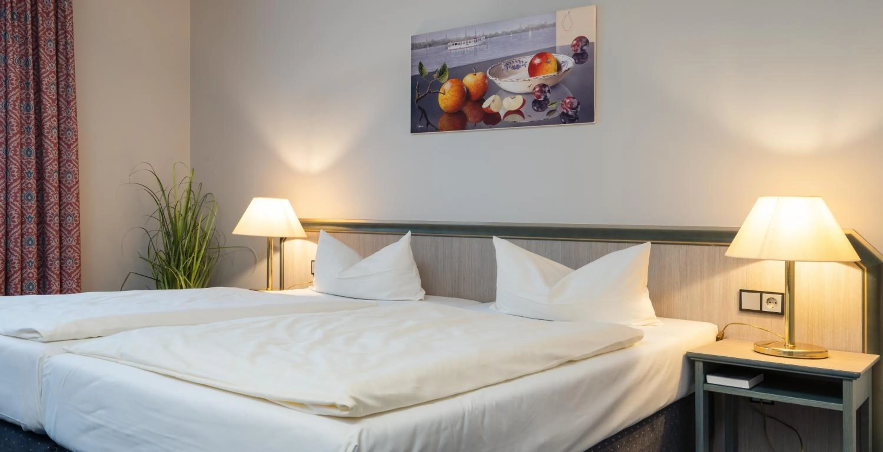 Sauna, Bed in Hotel Kreuzer