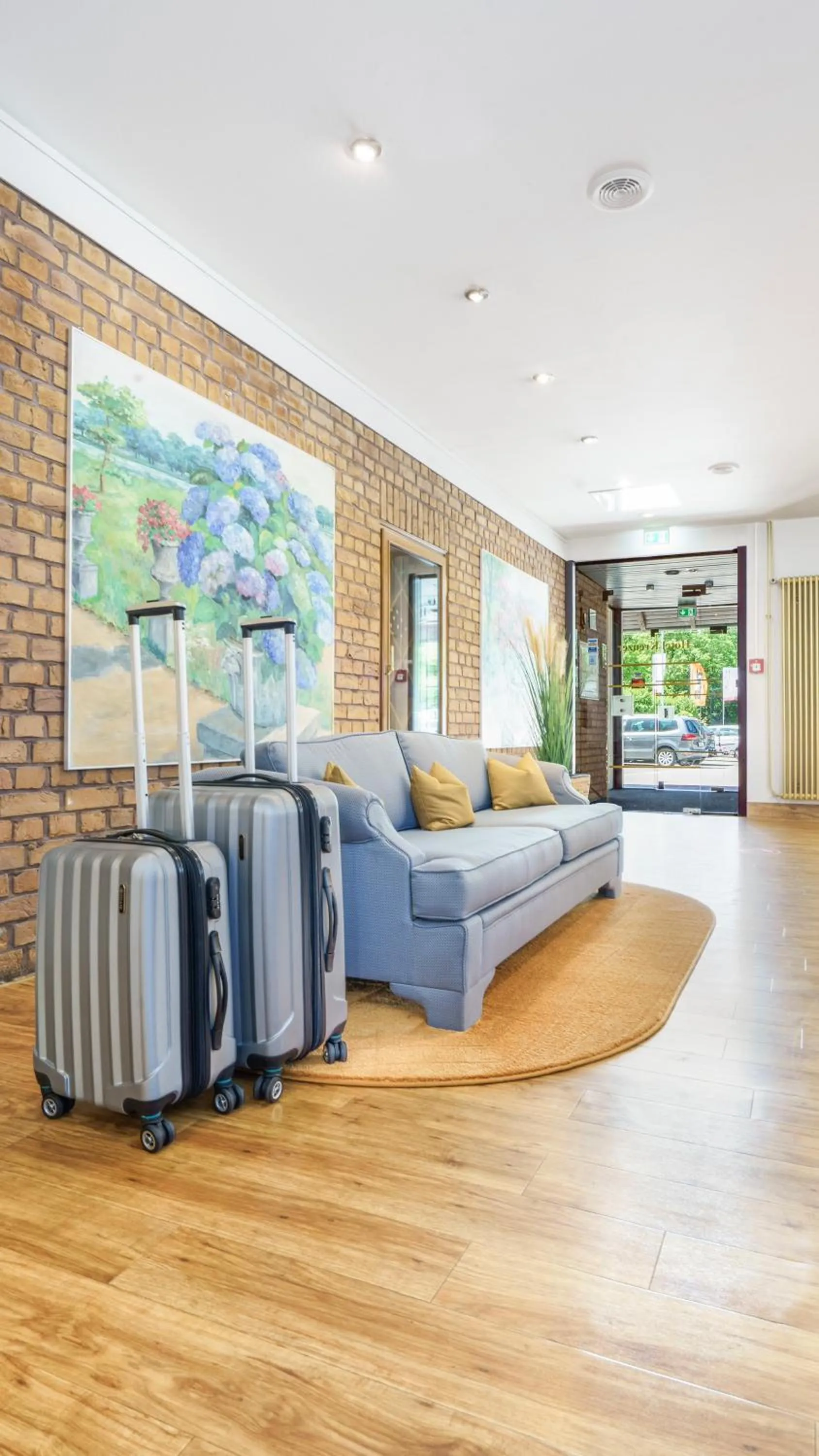 Lobby or reception in Hotel Kreuzer