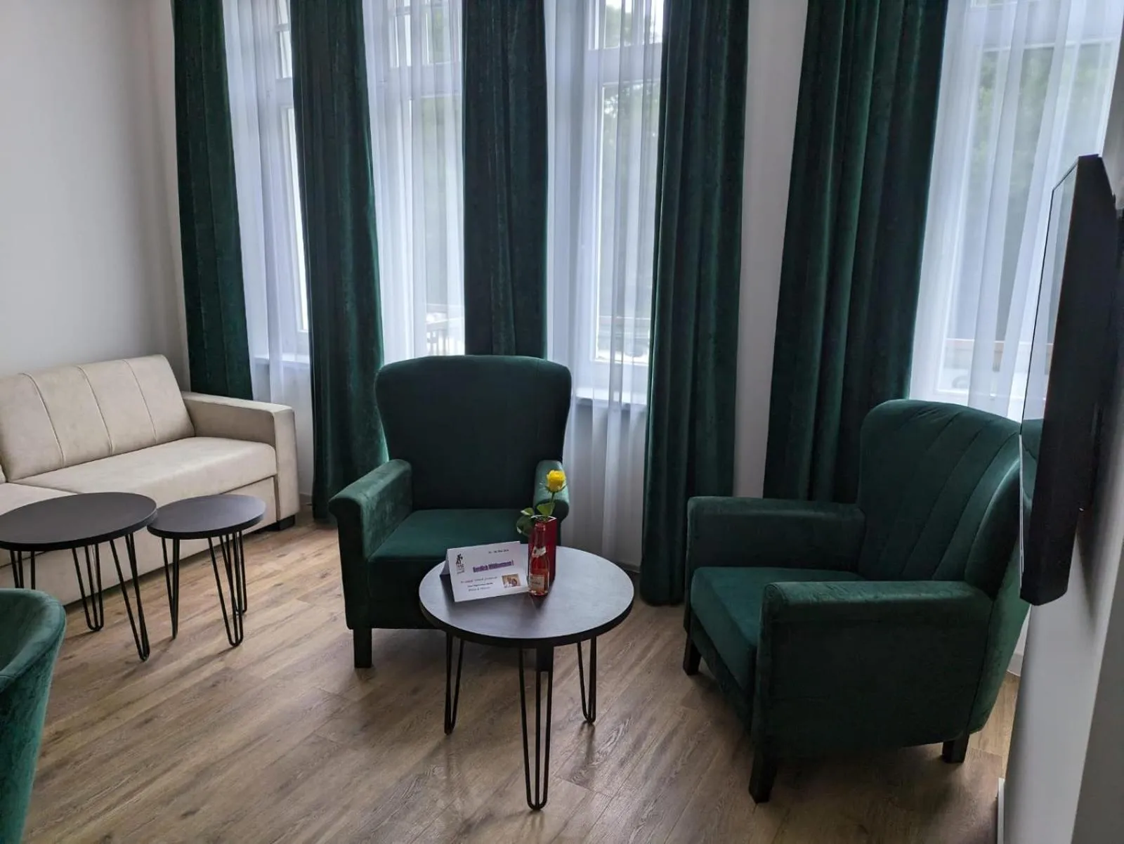 Living room in Seehotel Ecktannen