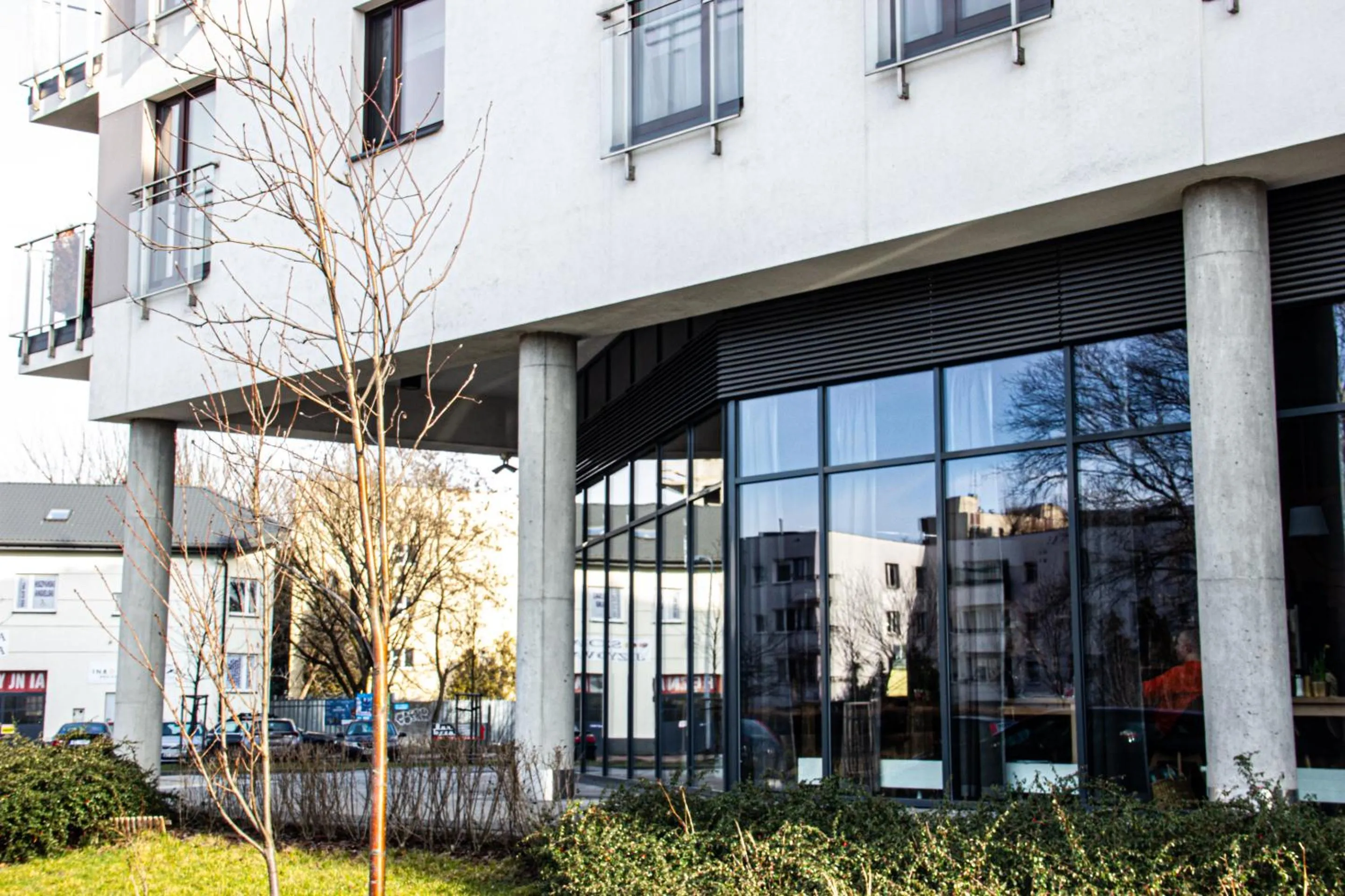 Property building in Krasińskiego Żoliborz Stylish Apartment by BookingHost