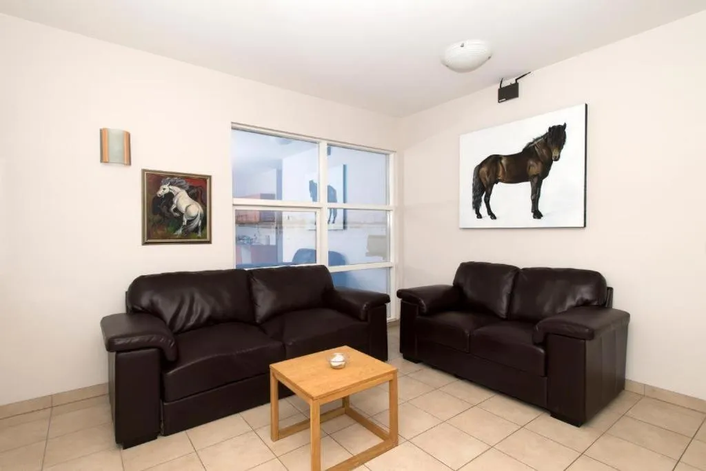 Living room in Guesthouse Eldhestar