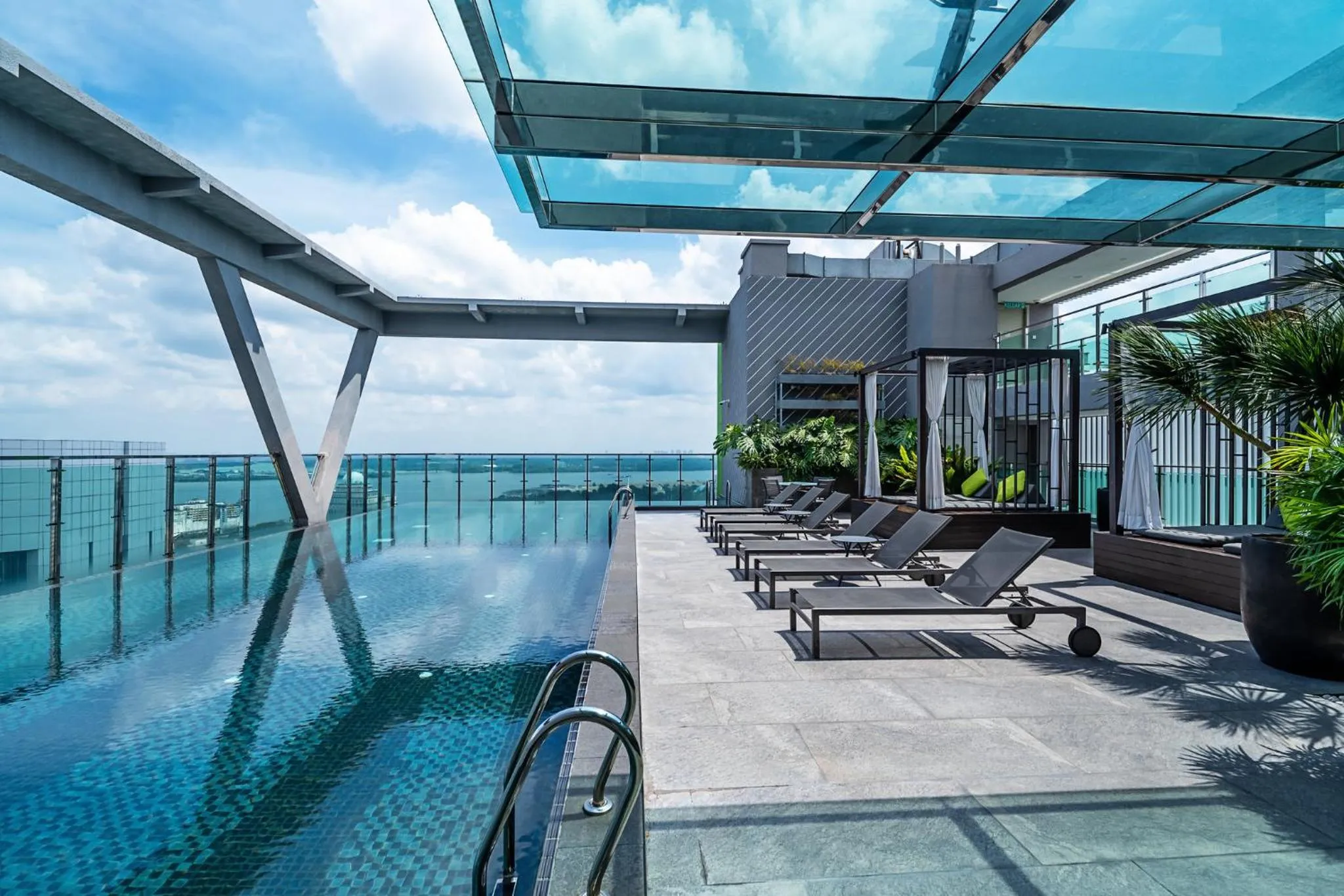 Swimming pool in Holiday Inn Johor Bahru City Centre by IHG