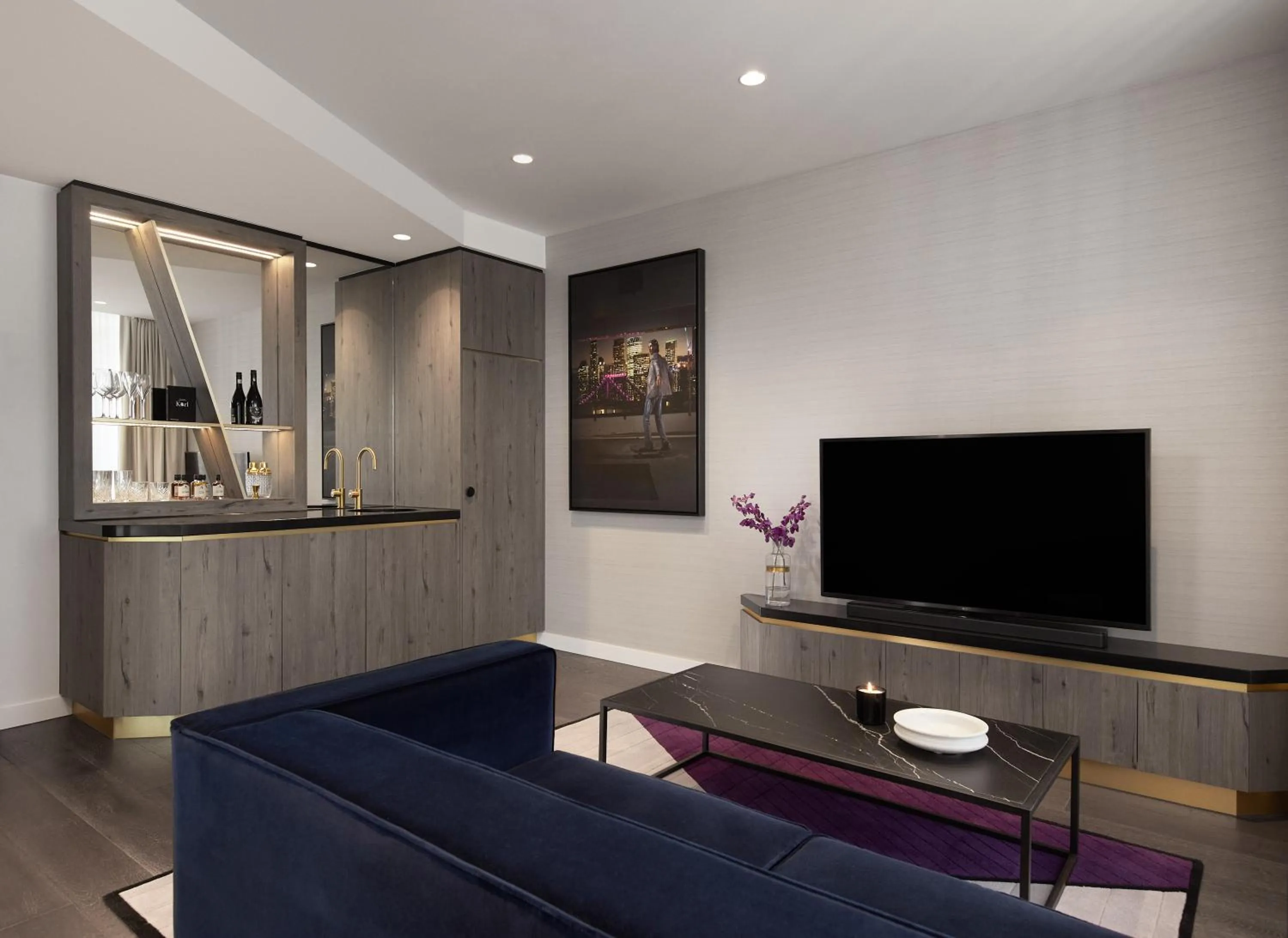 Living room in Hotel X Brisbane Fortitude Vly, Vignette Collection by IHG