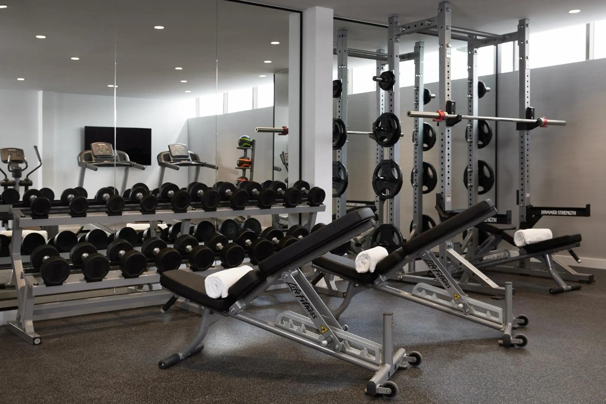 Fitness centre/facilities in Hotel X Brisbane Fortitude Vly, Vignette Collection by IHG