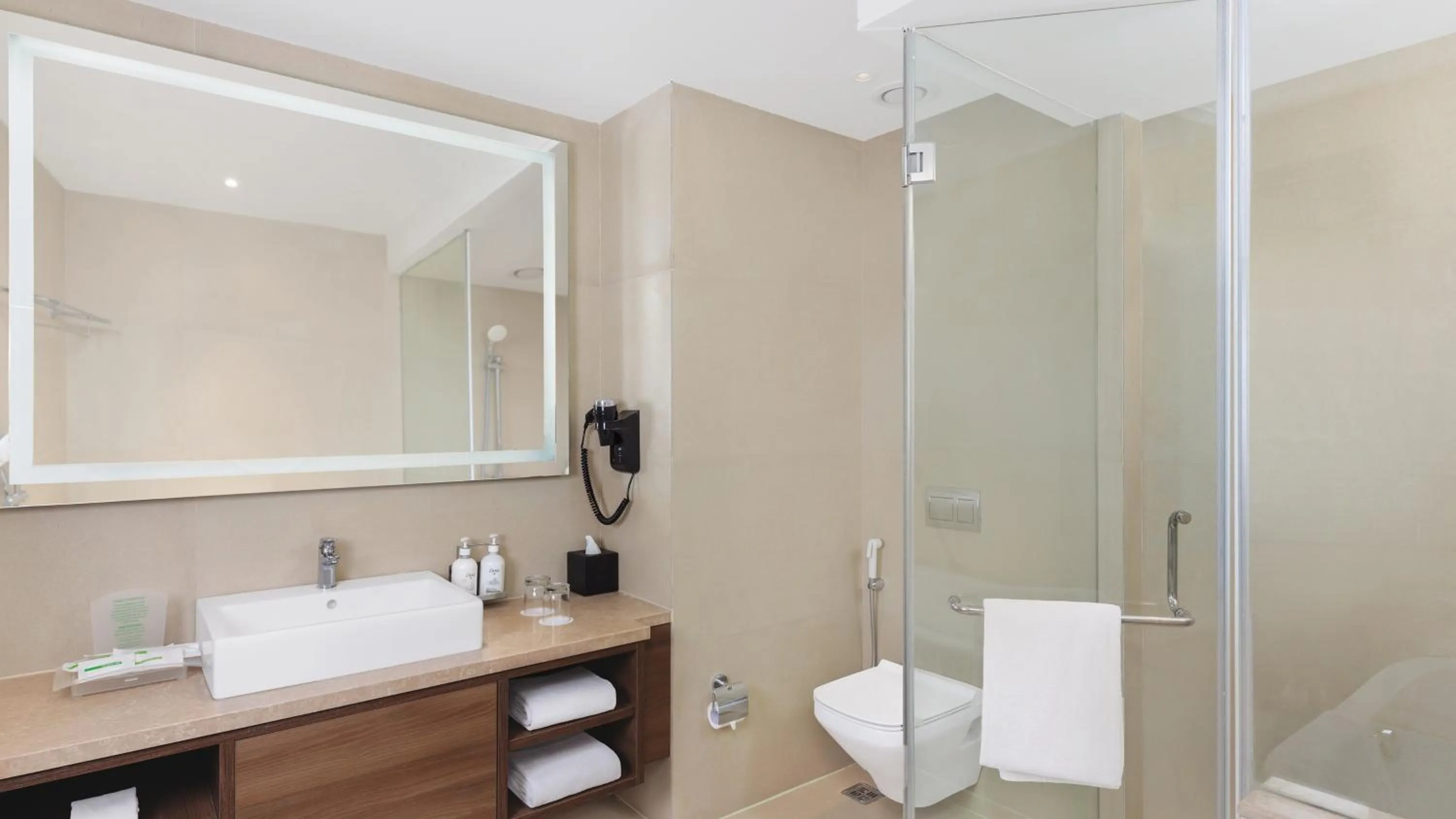 Shower in Holiday Inn Gurugram Sector 90 by IHG