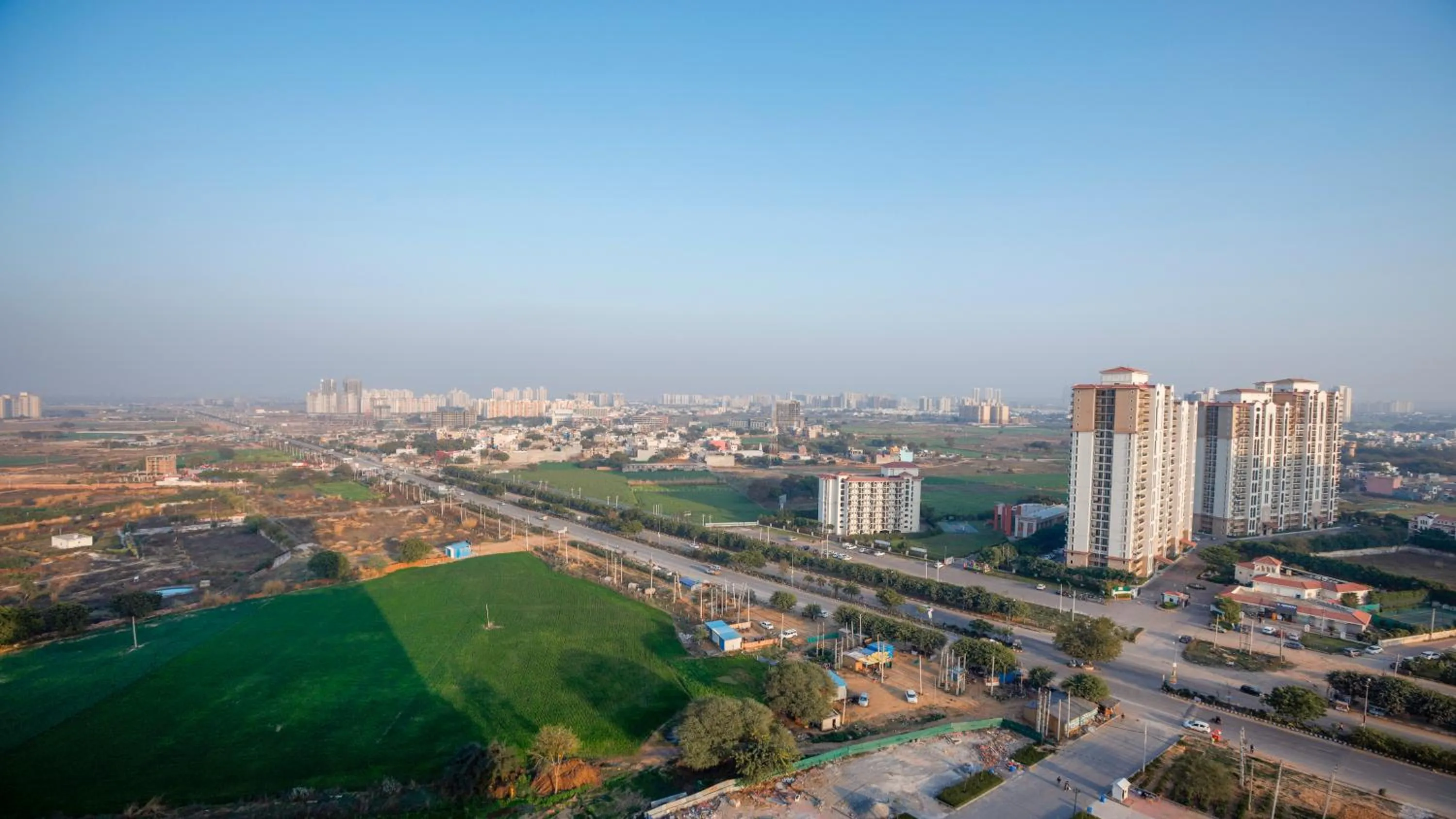City view in Holiday Inn Gurugram Sector 90 by IHG