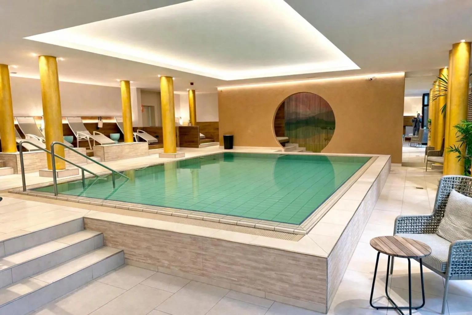 Swimming pool in AMBER HOTEL Bavaria Superior