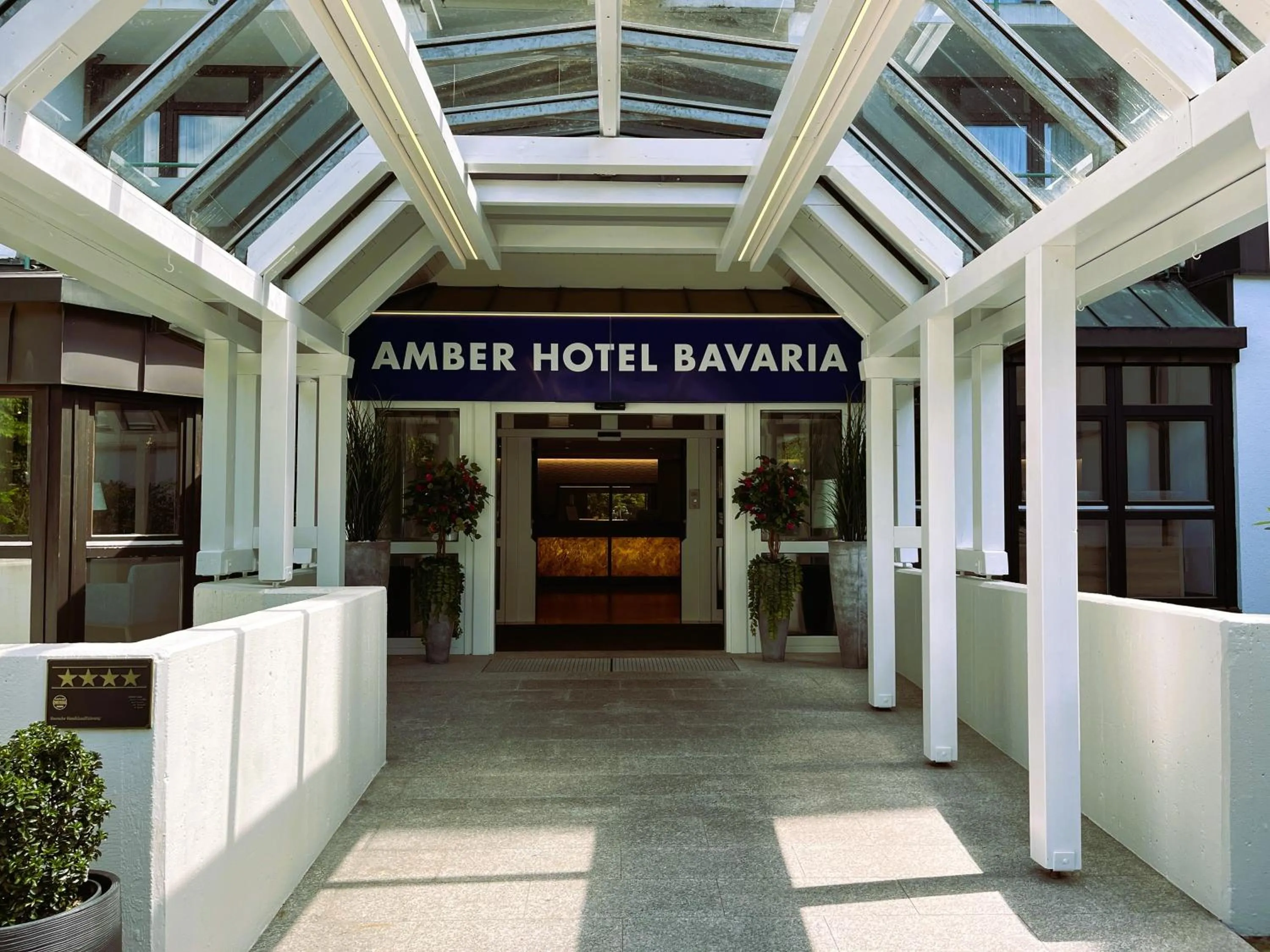 Property building in AMBER HOTEL Bavaria Superior