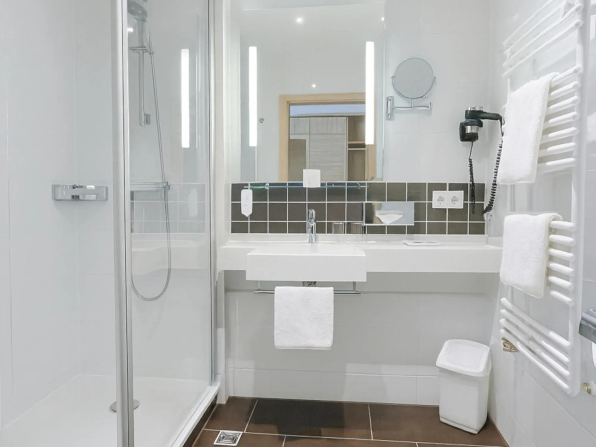 Bathroom in AMBER HOTEL Bavaria Superior