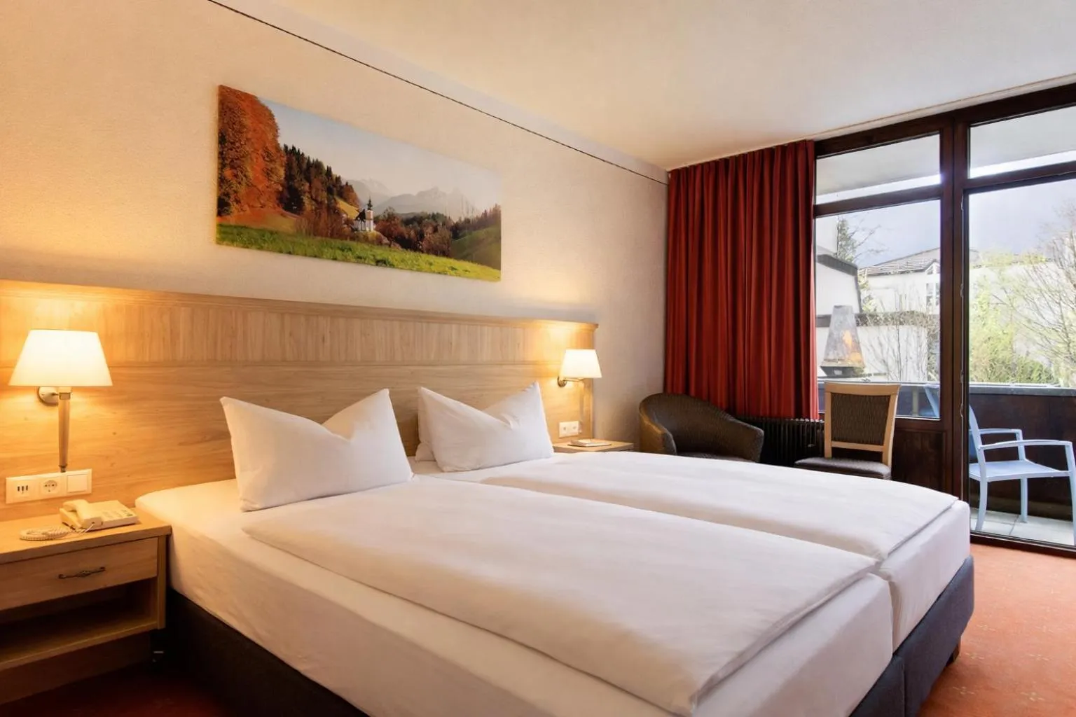 Bedroom, Bed in AMBER HOTEL Bavaria Superior