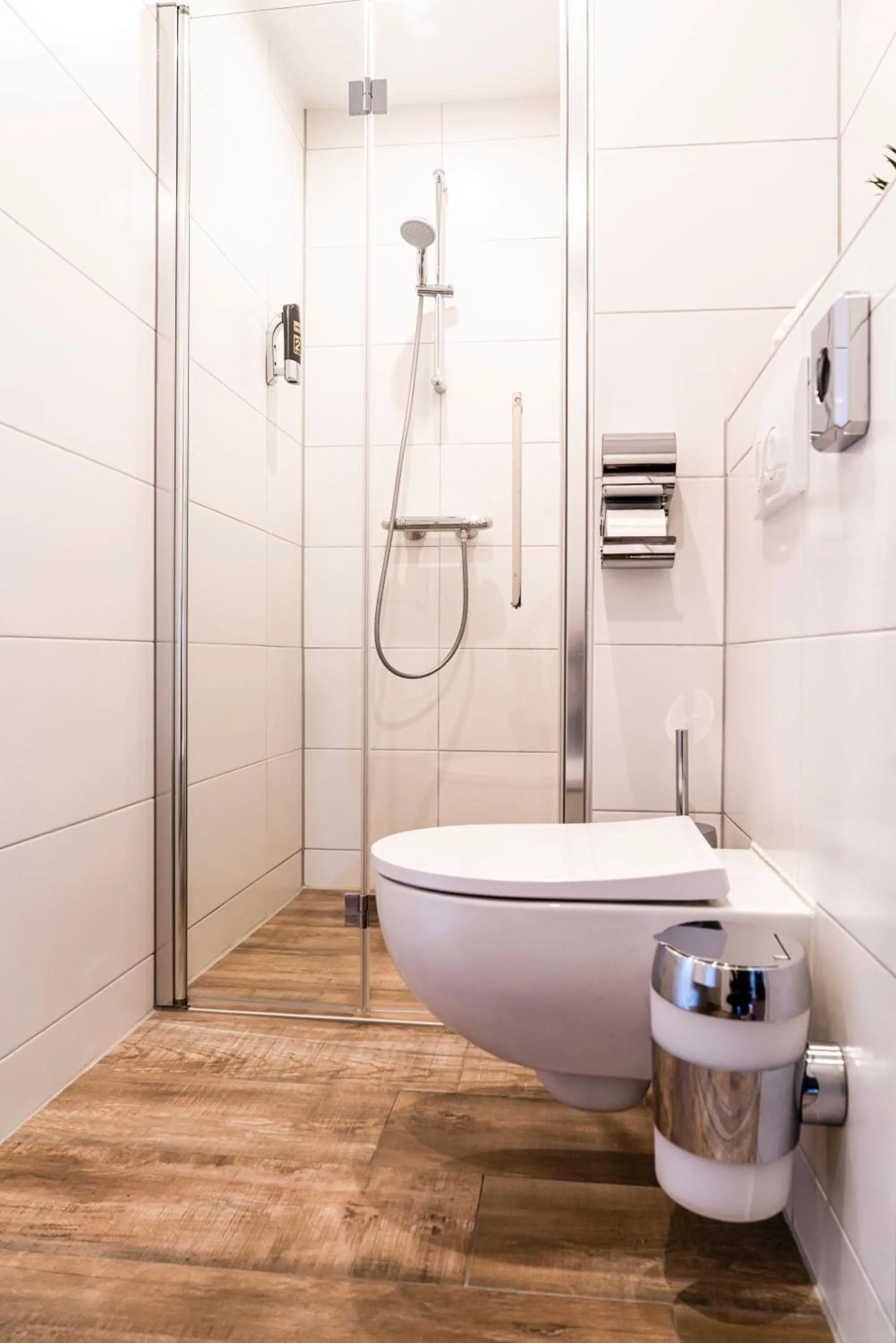 Shower in Hotel Brasserie de Huifkar