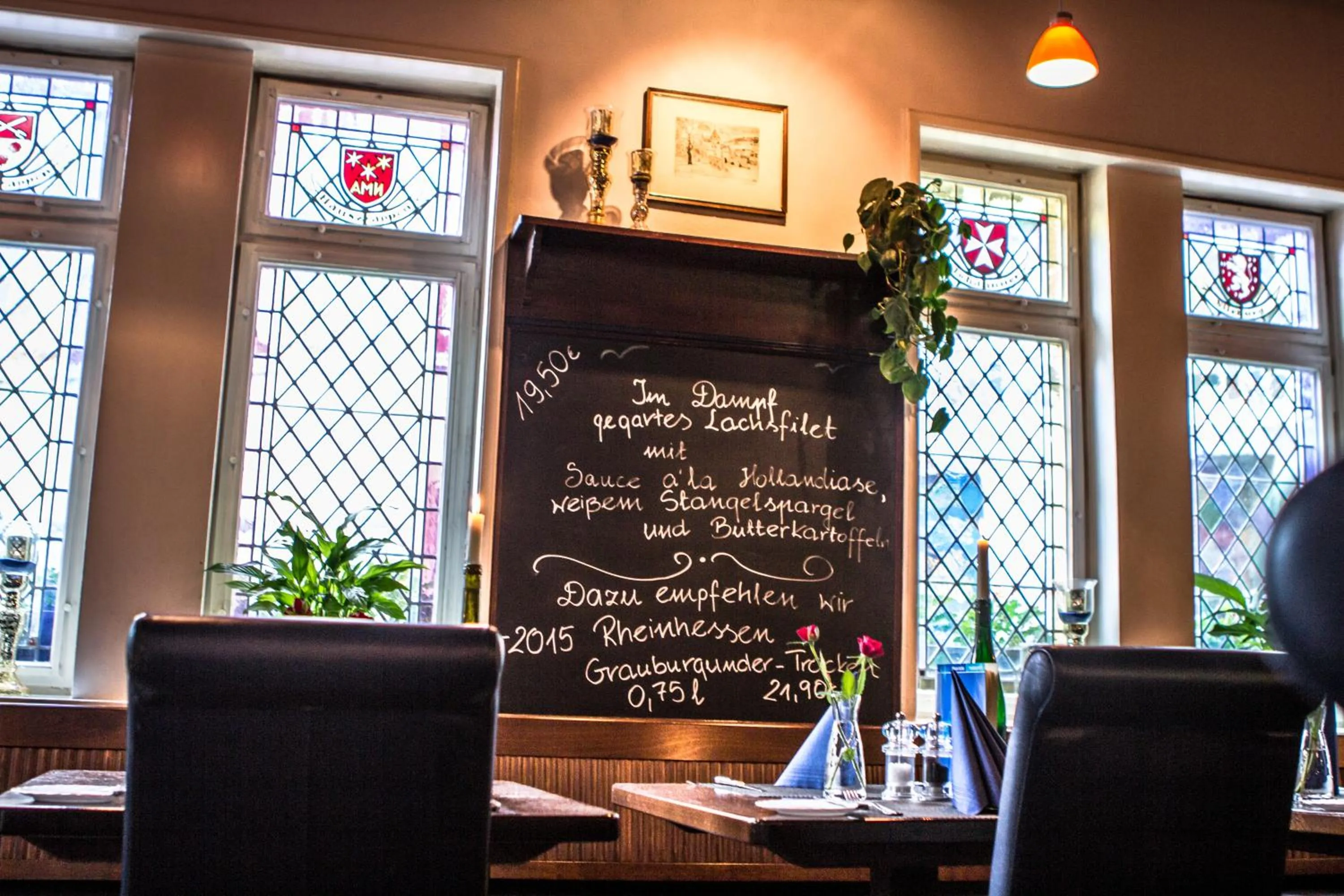 Restaurant/places to eat in Hotel Blaue Ecke