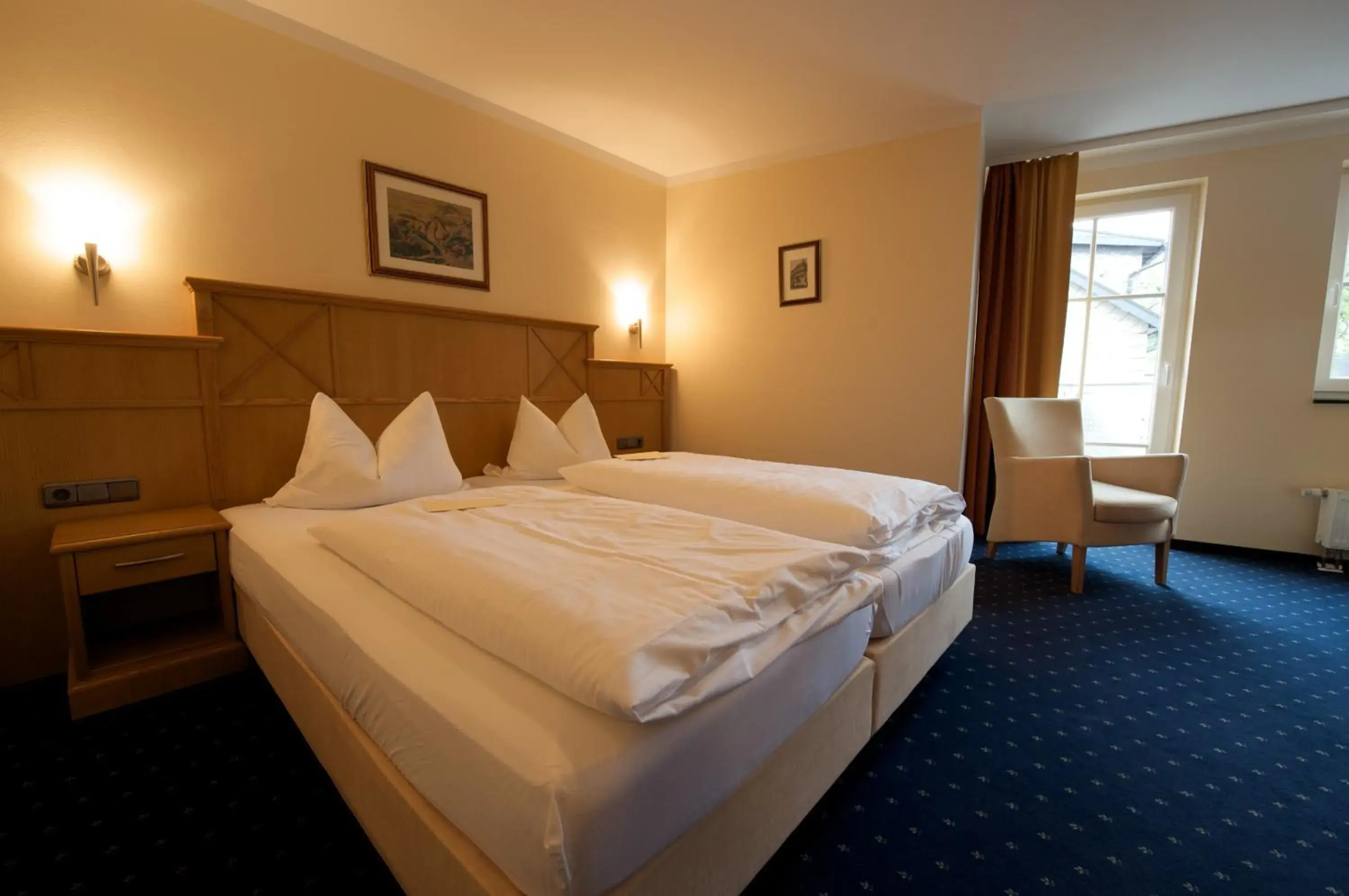 Classic Double Room in Hotel Blaue Ecke Classic Double Room in Hotel Blaue Ecke