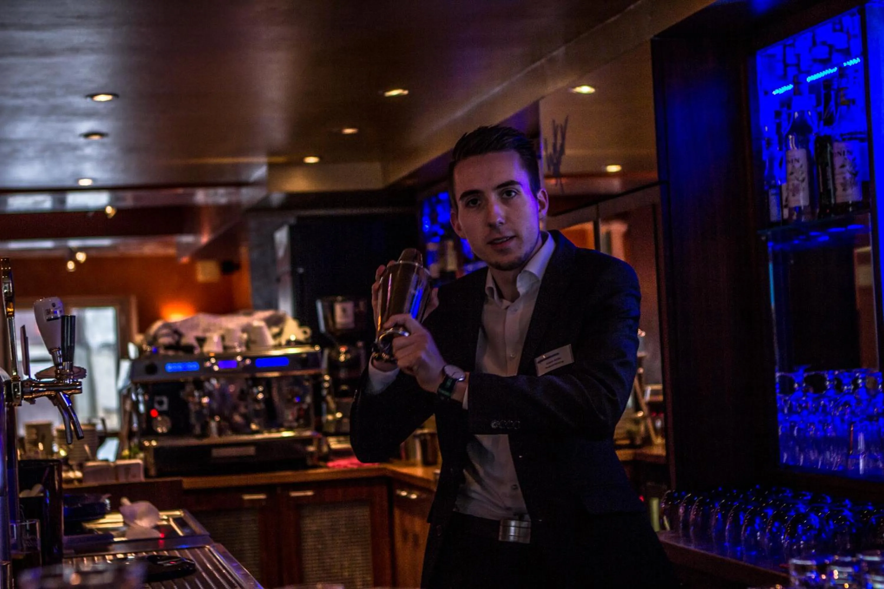 People in Hotel Blaue Ecke