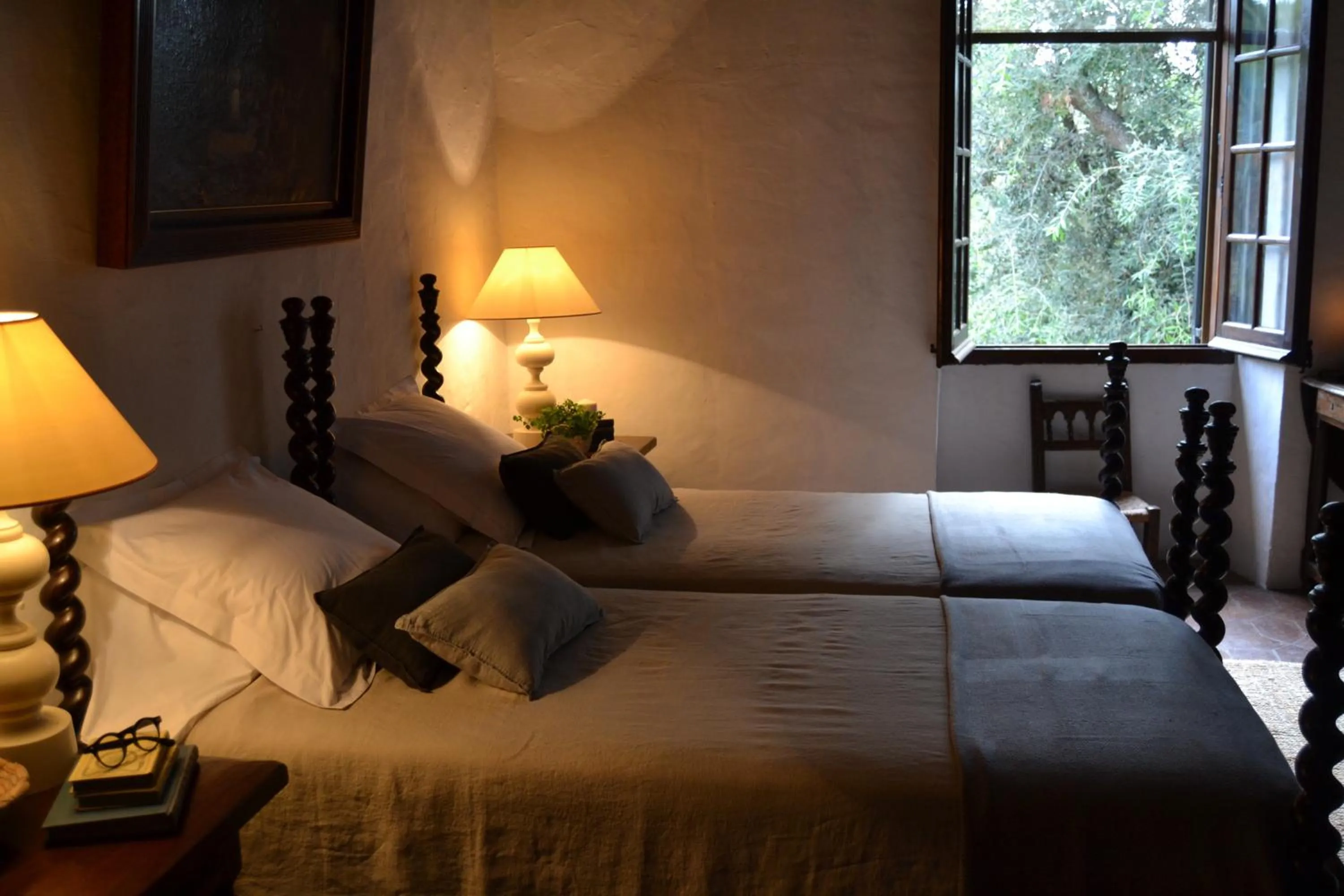 Bed in Mas Peirot Sitges