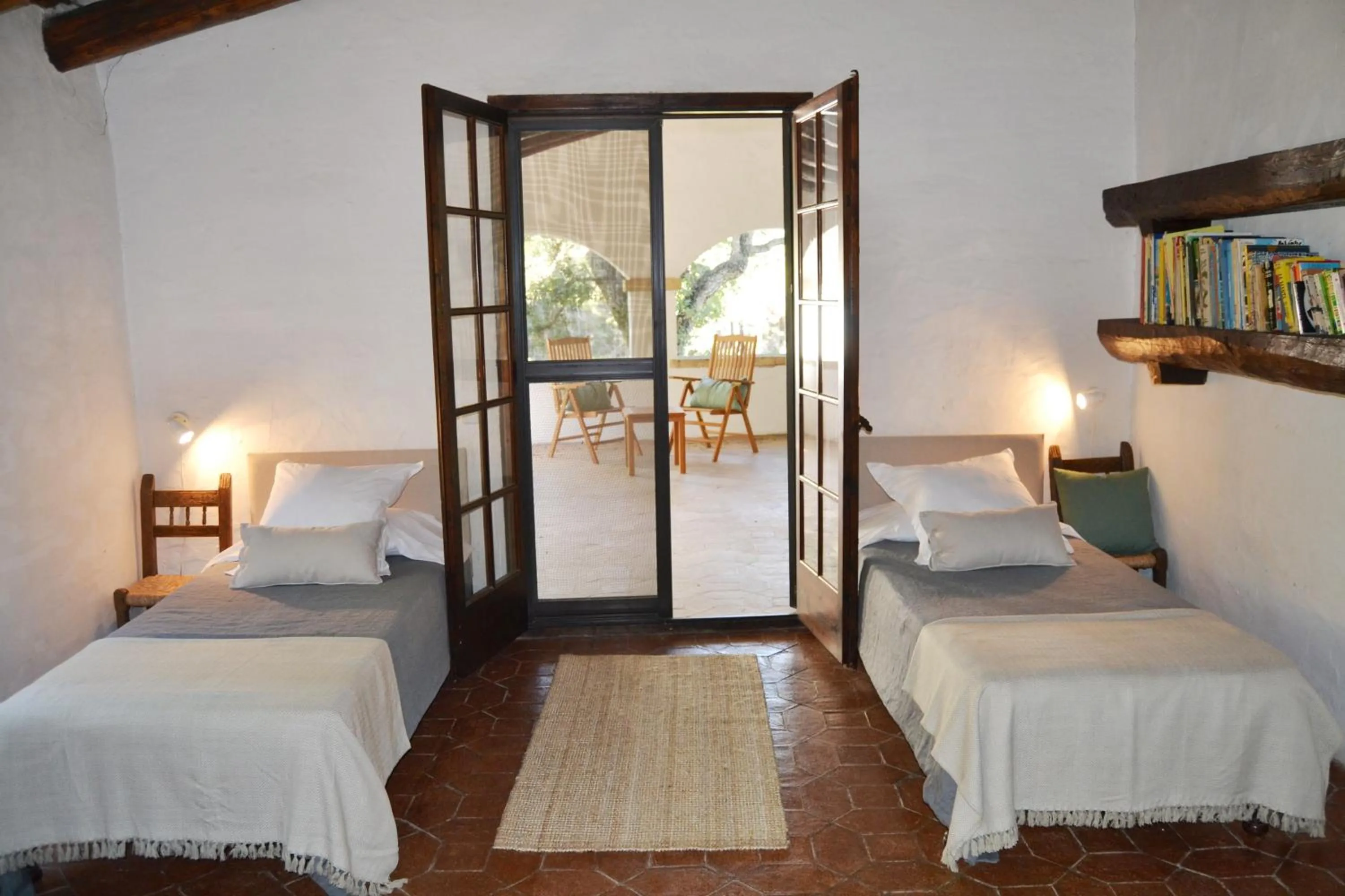 Bed in Mas Peirot Sitges
