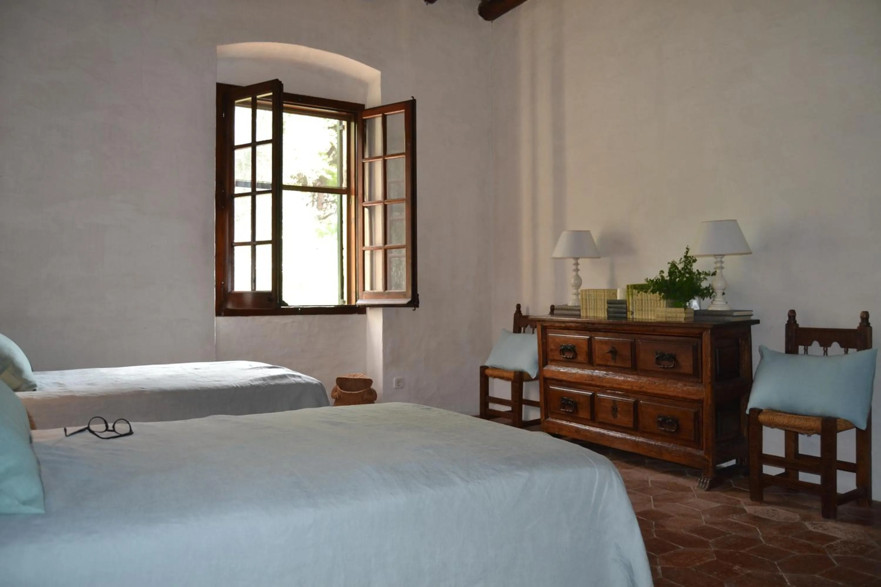 Bed in Mas Peirot Sitges