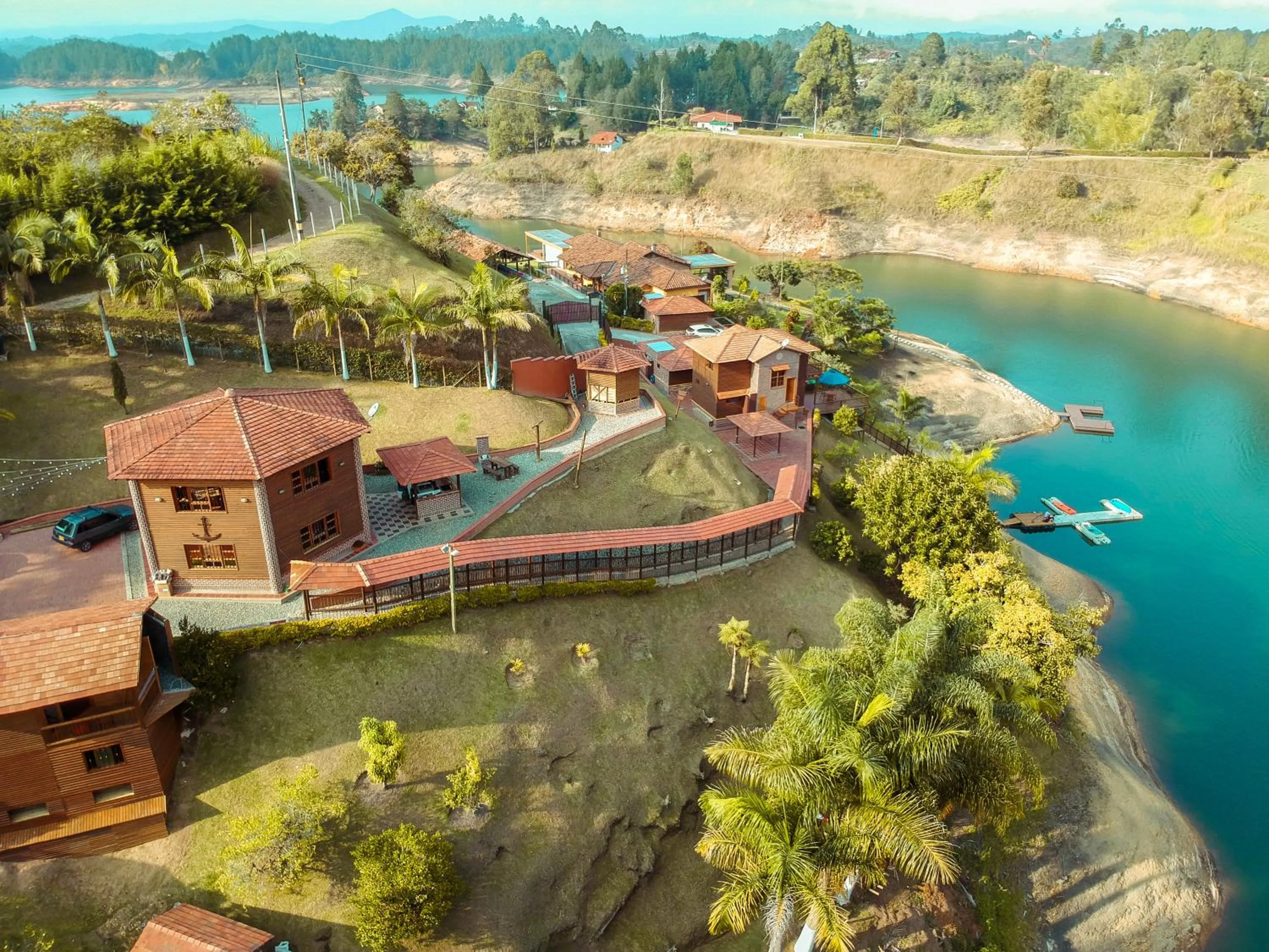 Bird's eye view in Sotavento Cabañas