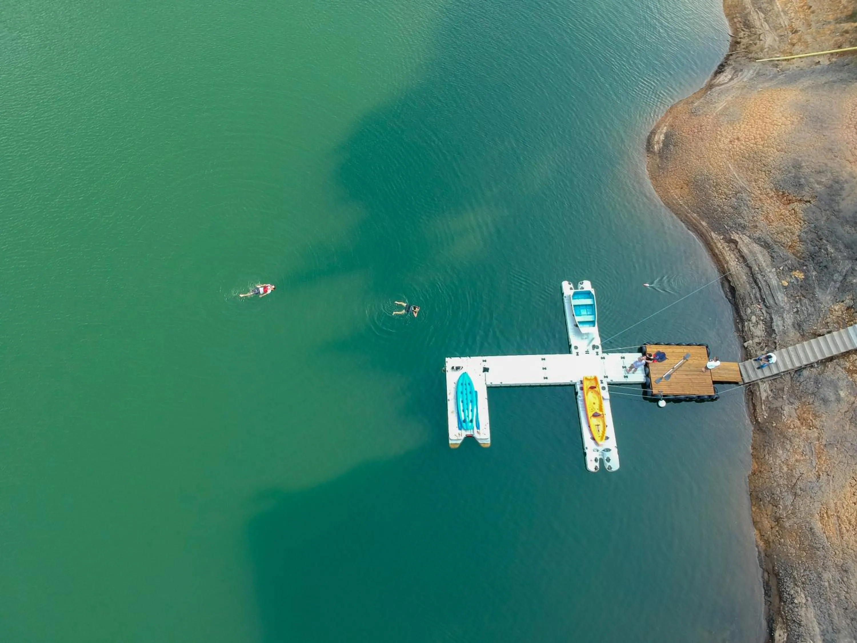Bird's eye view in Sotavento Cabañas