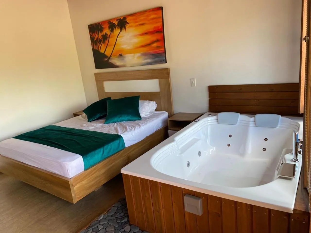 Bed in Sotavento Cabañas