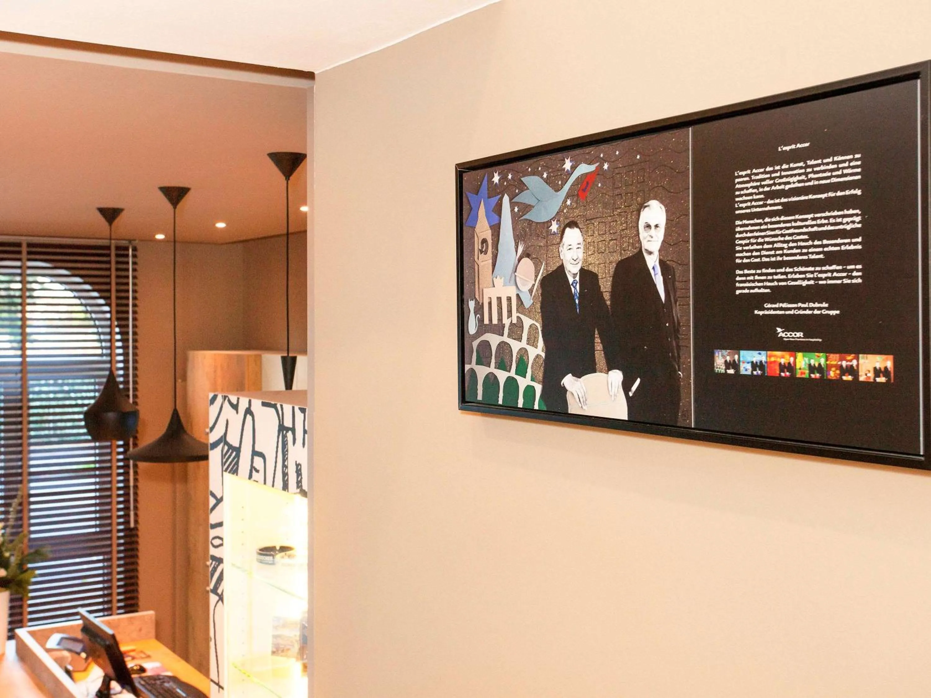 On site in ibis Saarbrücken City