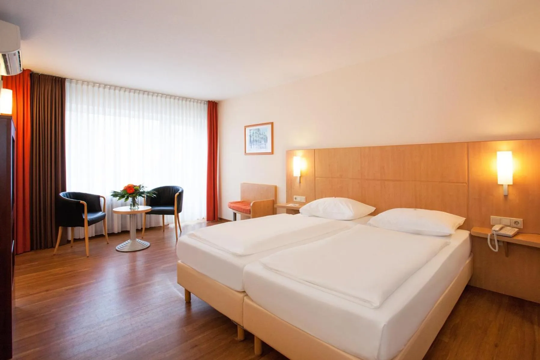 Bed in Saar City Hotel Superior