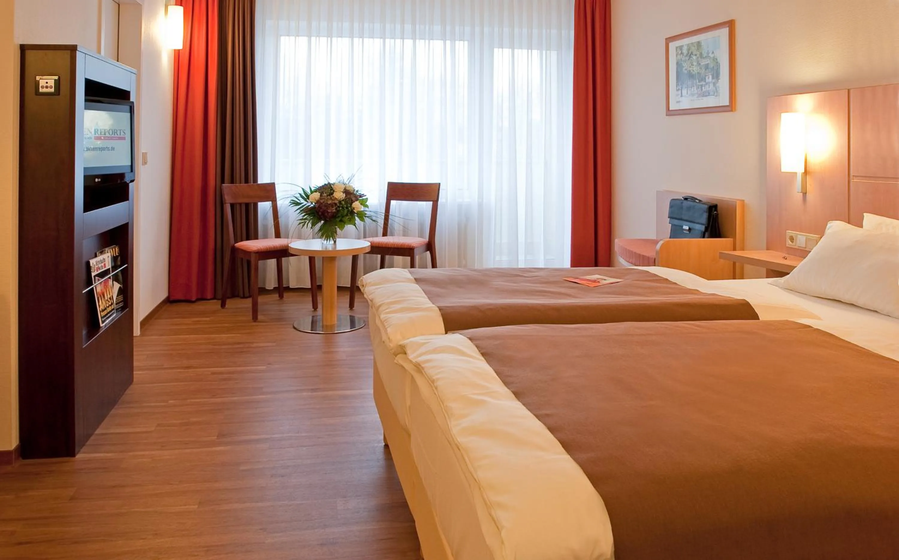 Bed in ibis Saarbrücken City