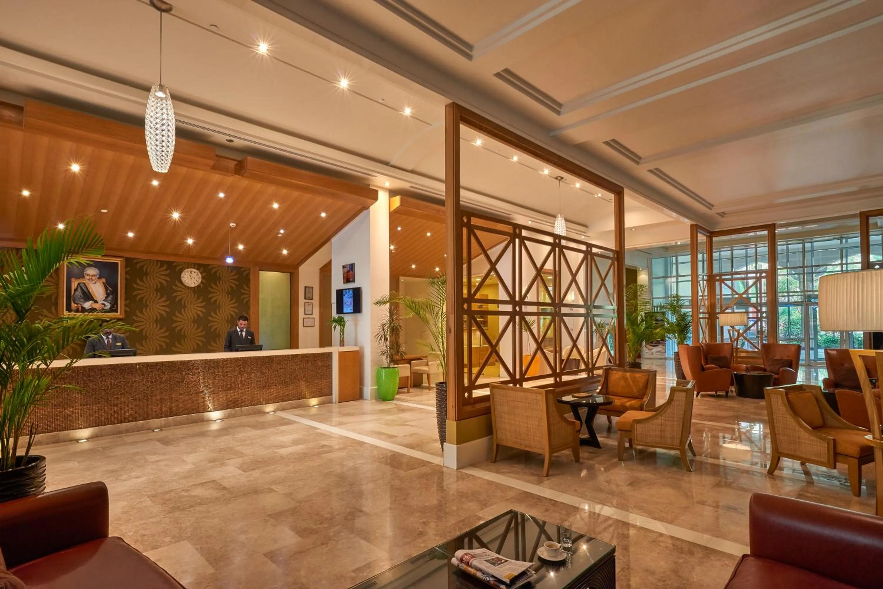 Lobby or reception in Salalah Gardens Hotel Managed by Safir Hotels & Resorts