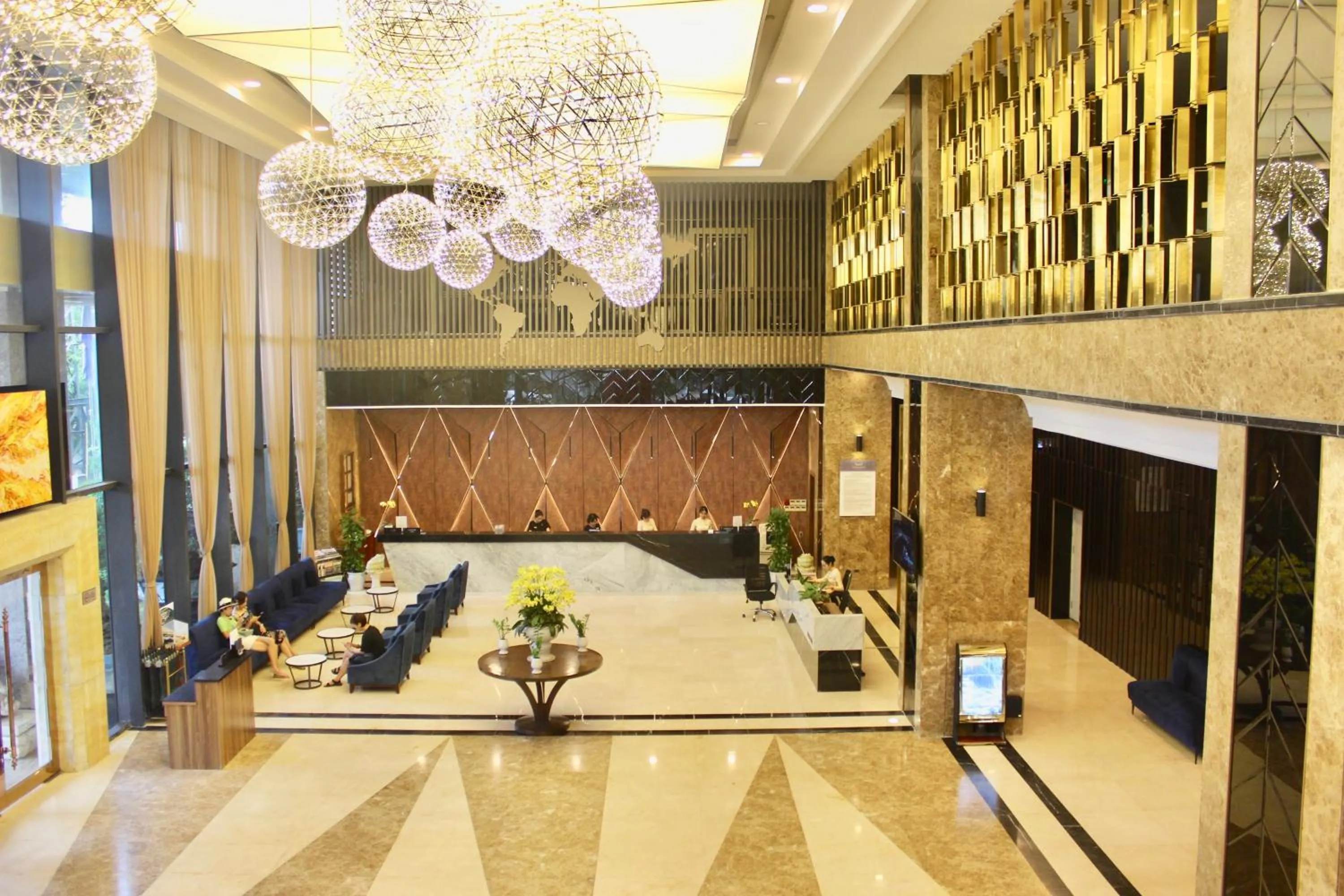 Lobby or reception in Muong Thanh Grand Da Nang Hotel