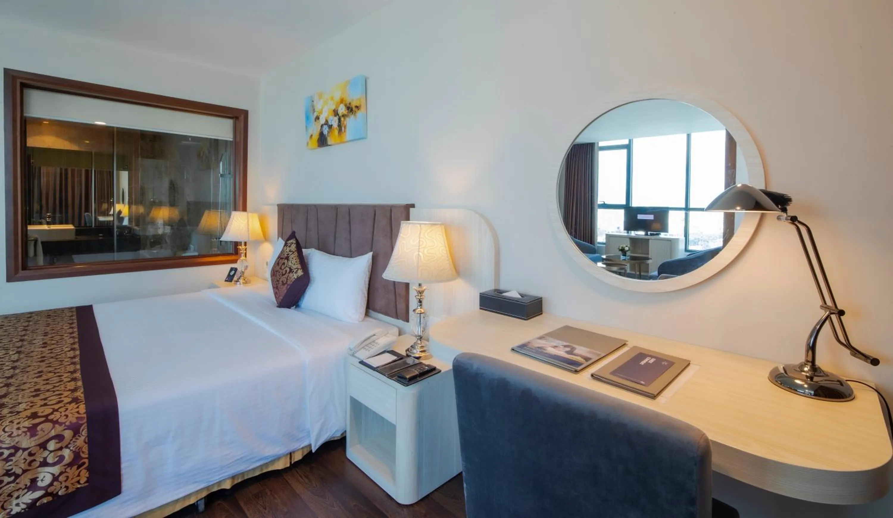 Photo of the whole room, Bed in Muong Thanh Grand Da Nang Hotel